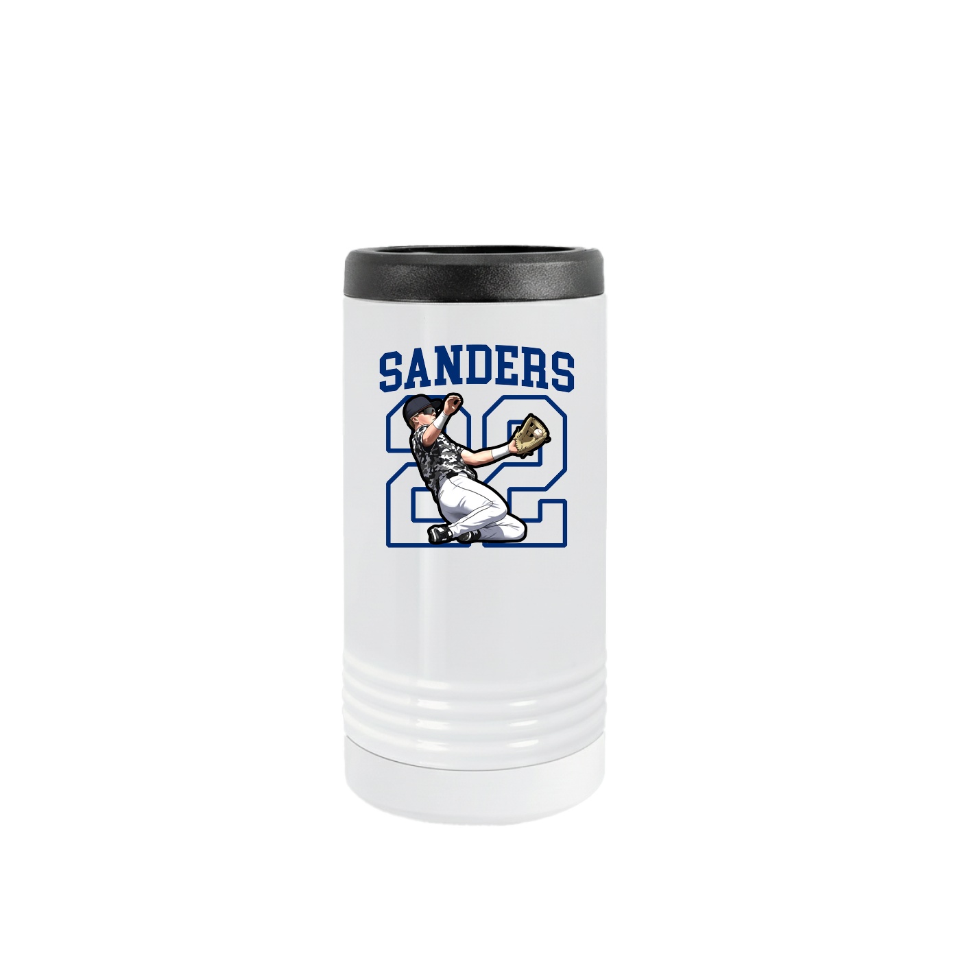 Slim Beverage Holder — Shirsey in White