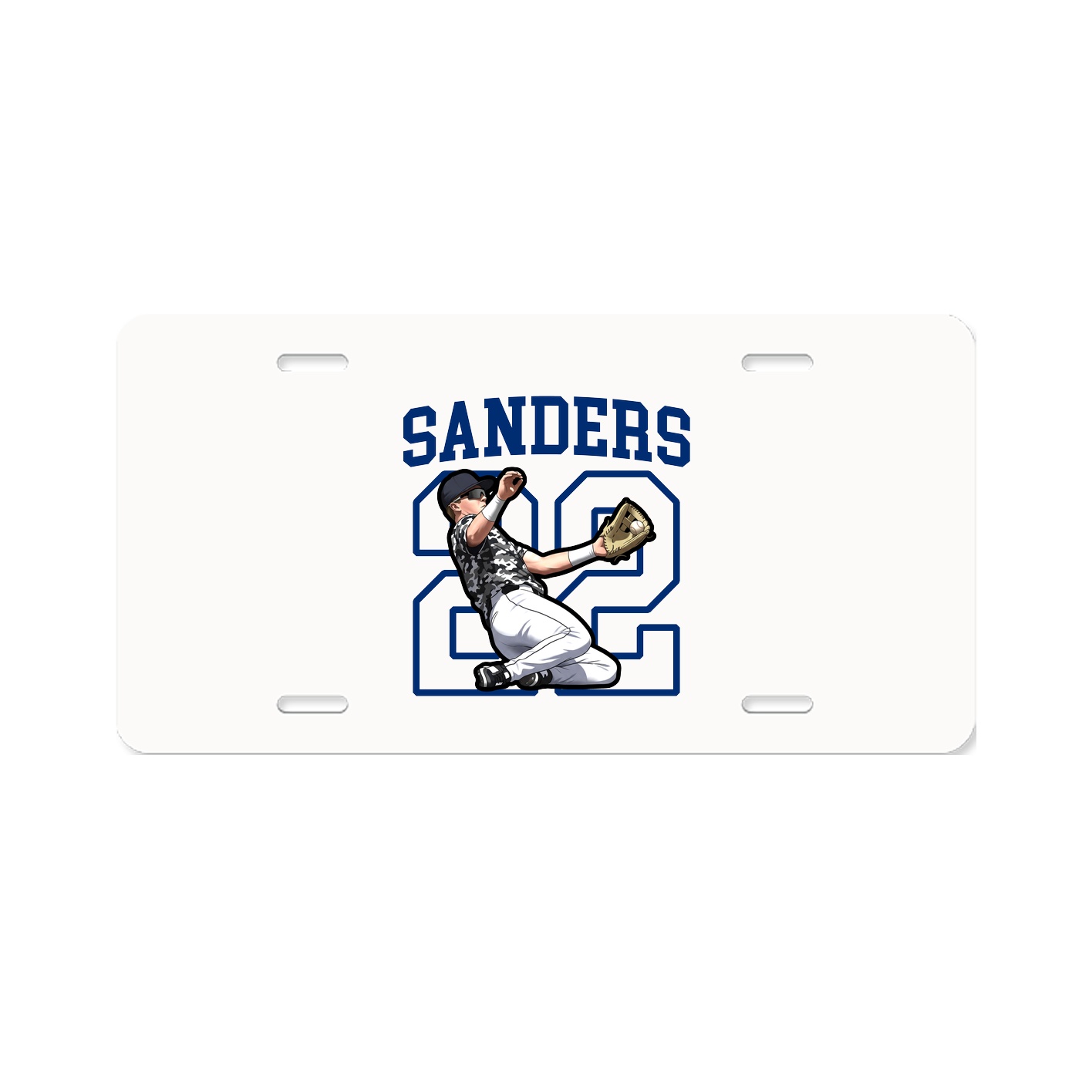 Aluminum License Plate