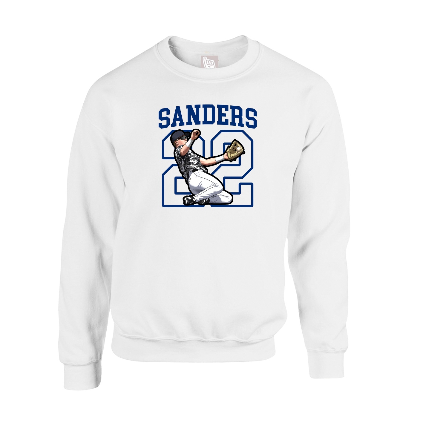 Fleece Crew — Shirsey in White