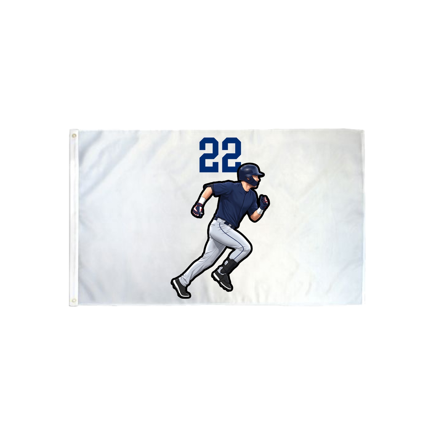 3x5 Flag — Number Top in Classic