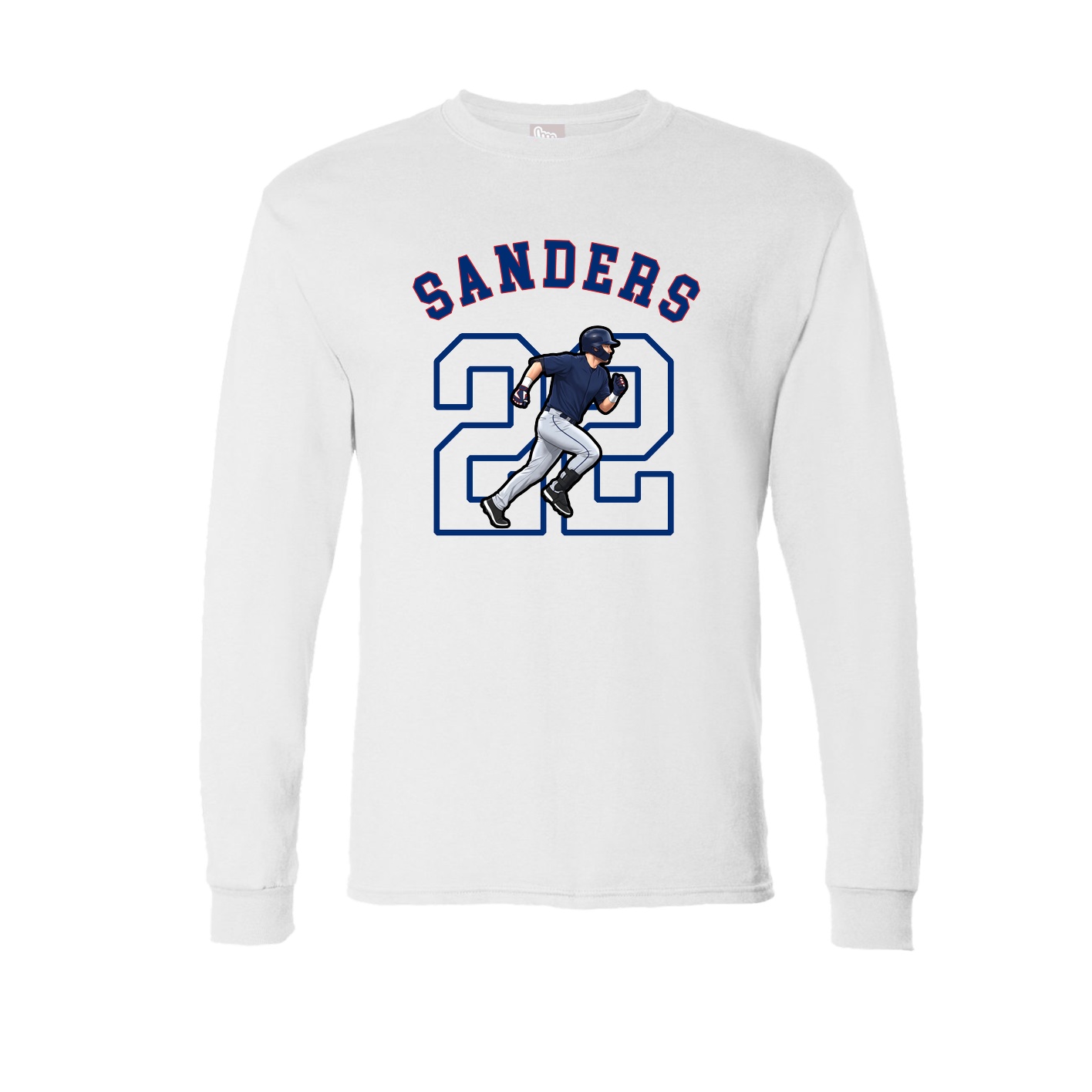 Long Sleeve Tee — Shirsey Arch in White