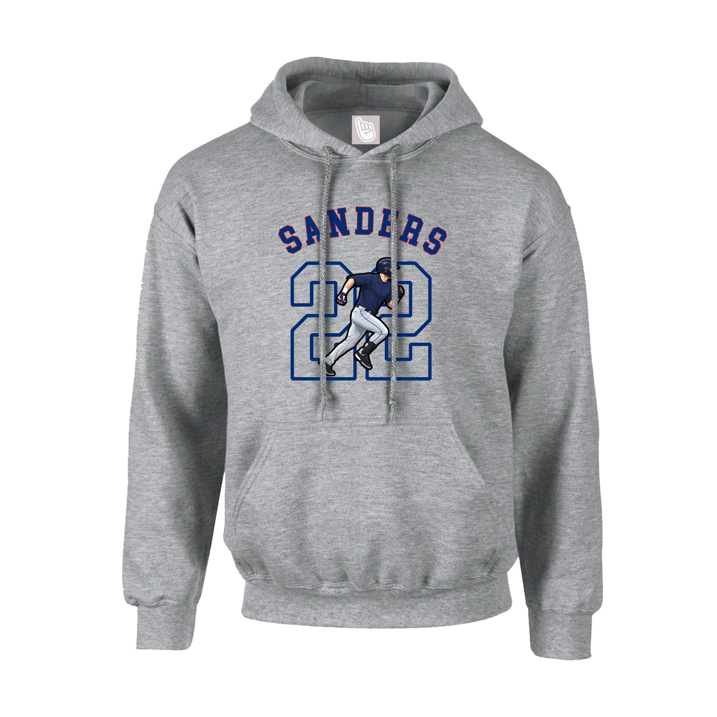 Youth Hoodie — Shirsey Arch in Grey