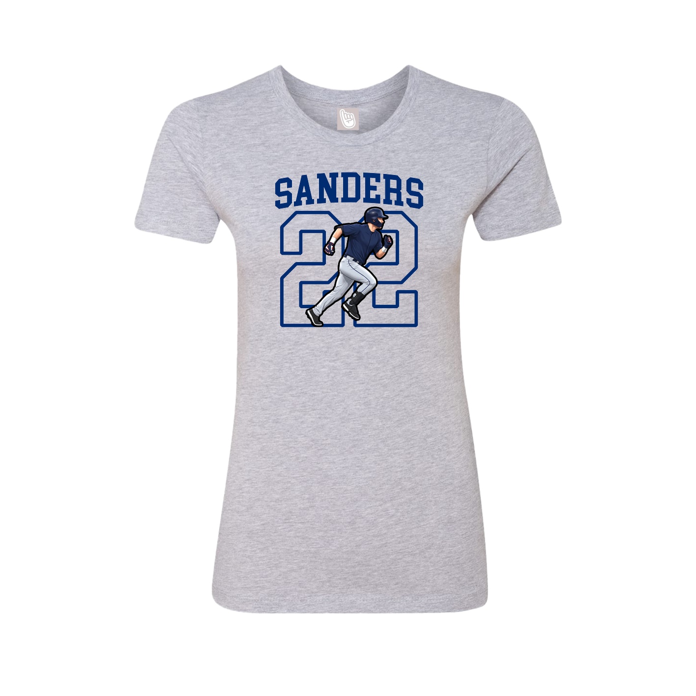 Fitted Women's Tee — Shirsey in Grey