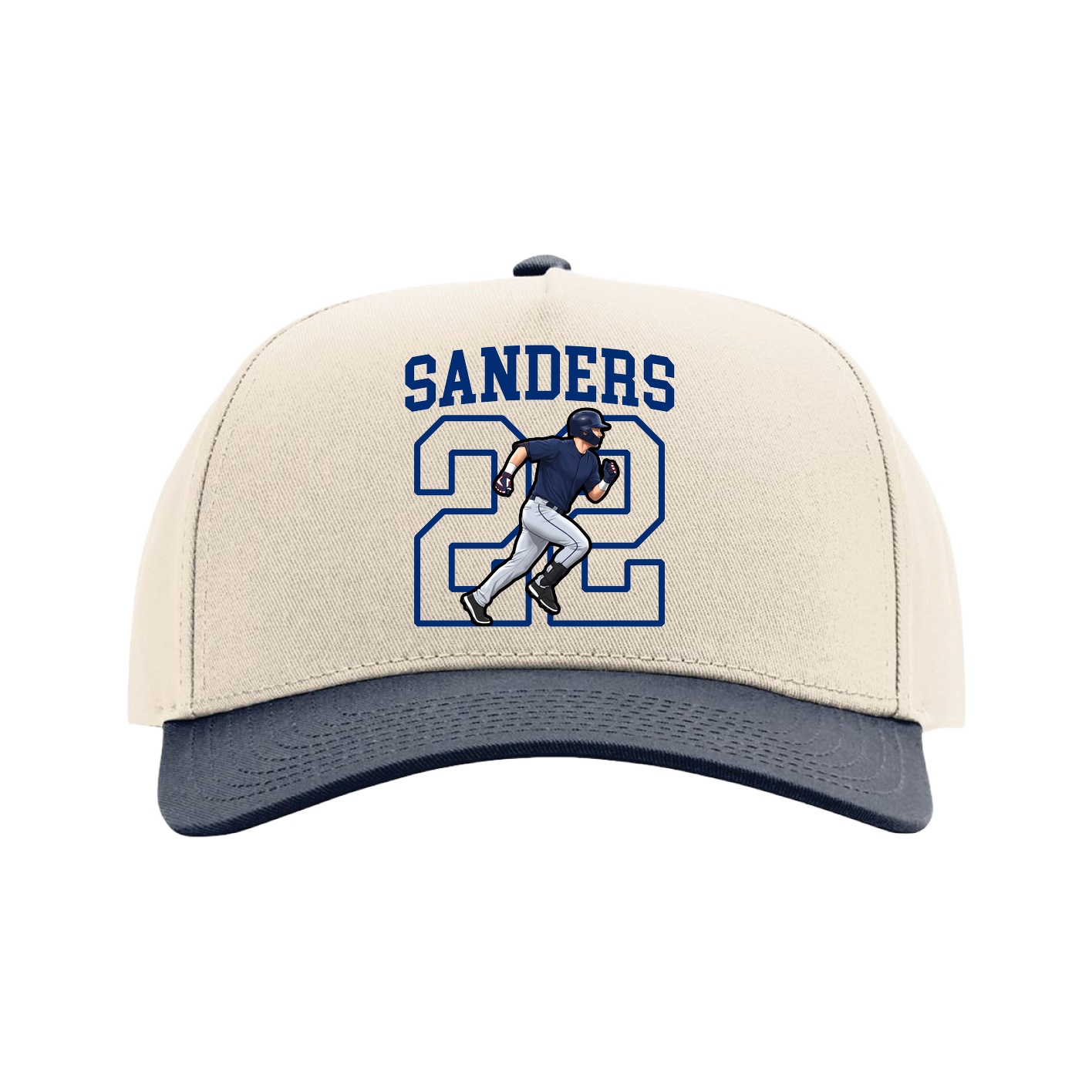 Full Fabric Five-Panel Champ Cap