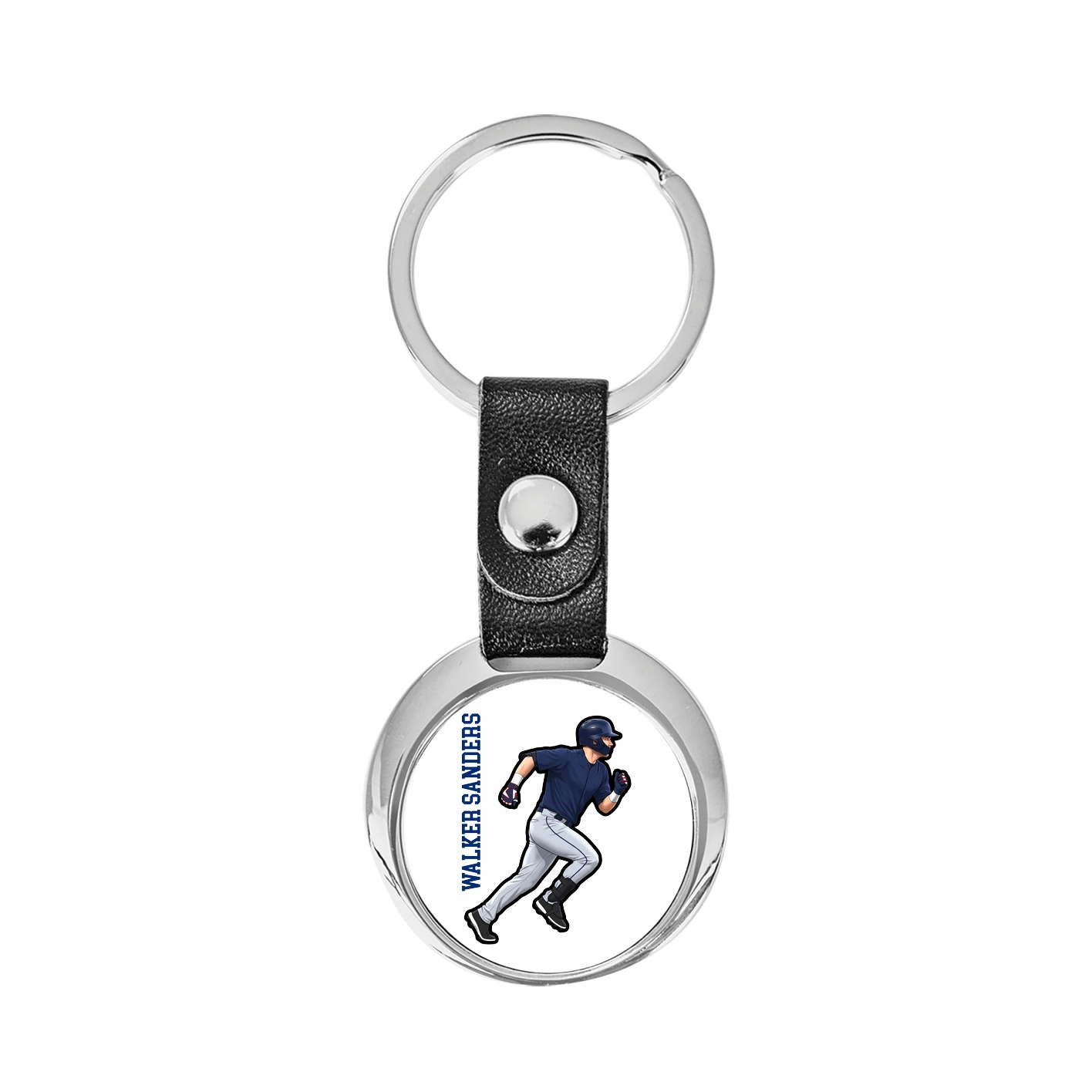 Key Chain — Name Vertical in Classic