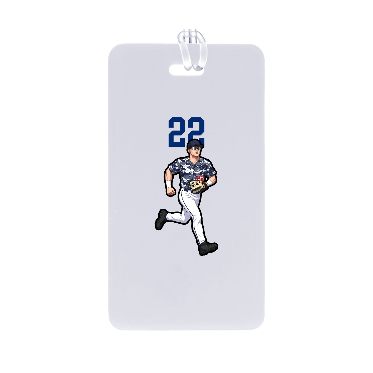 Bag Tag — Number Top in Classic