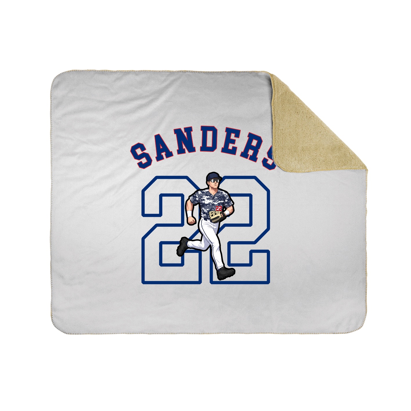 Throw Blanket — Shirsey Arch in White