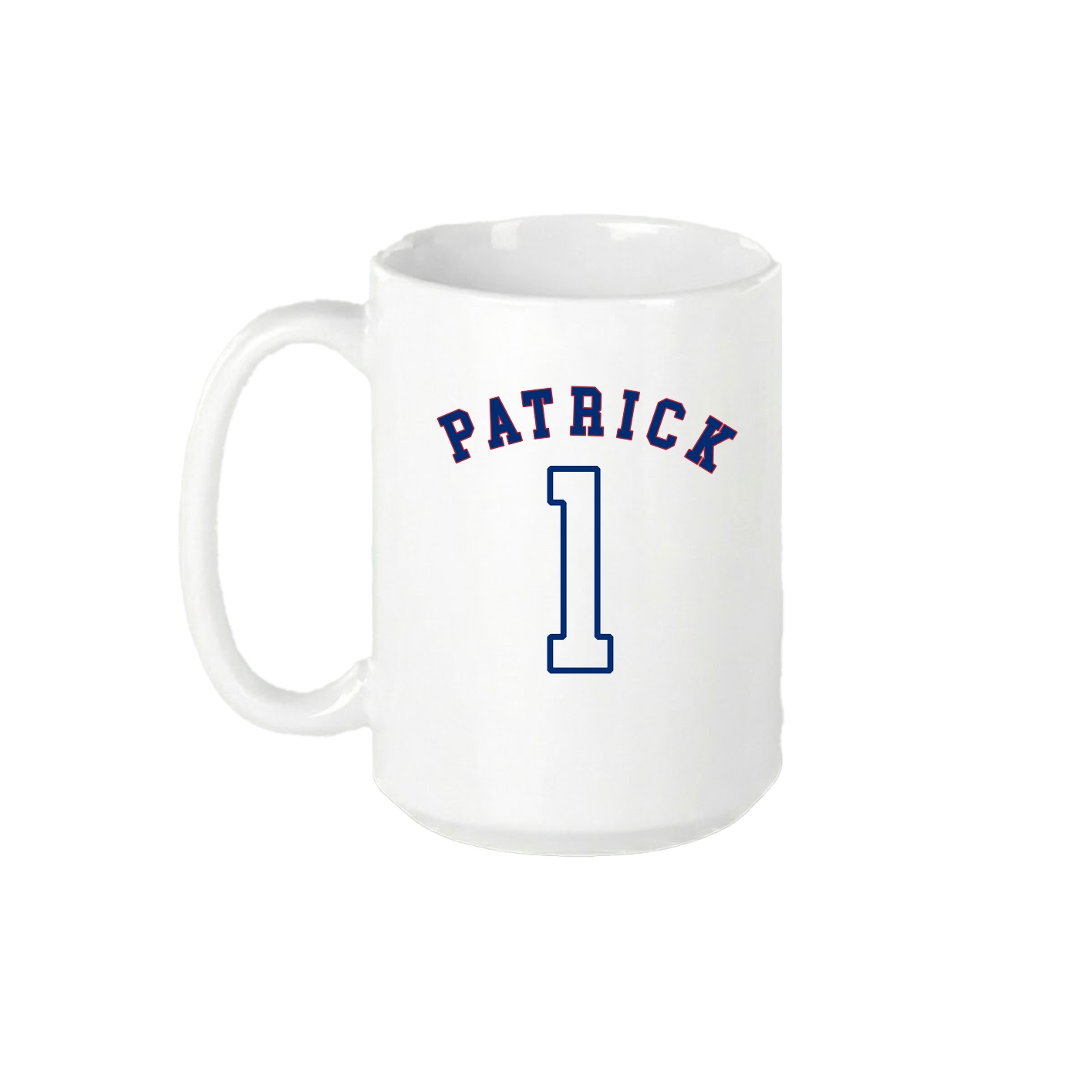15oz Coffee Mug — Shirsey Arch in White