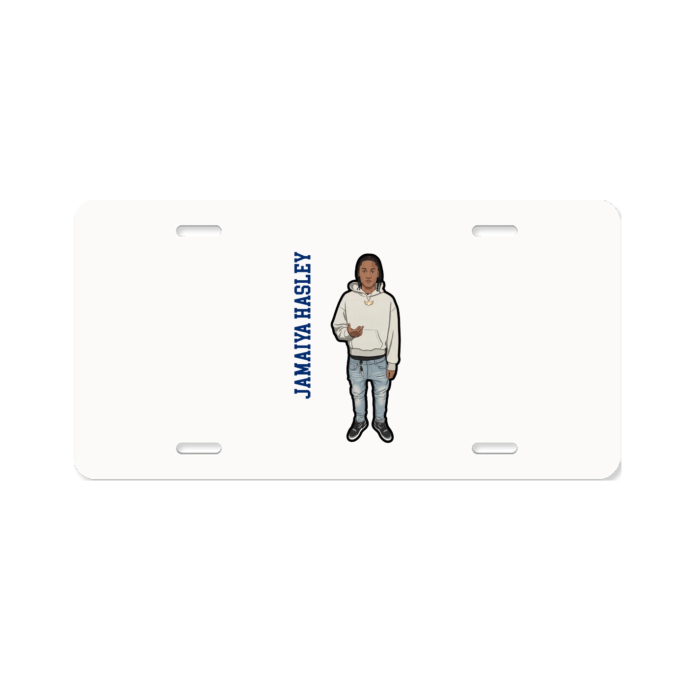 Aluminum License Plate
