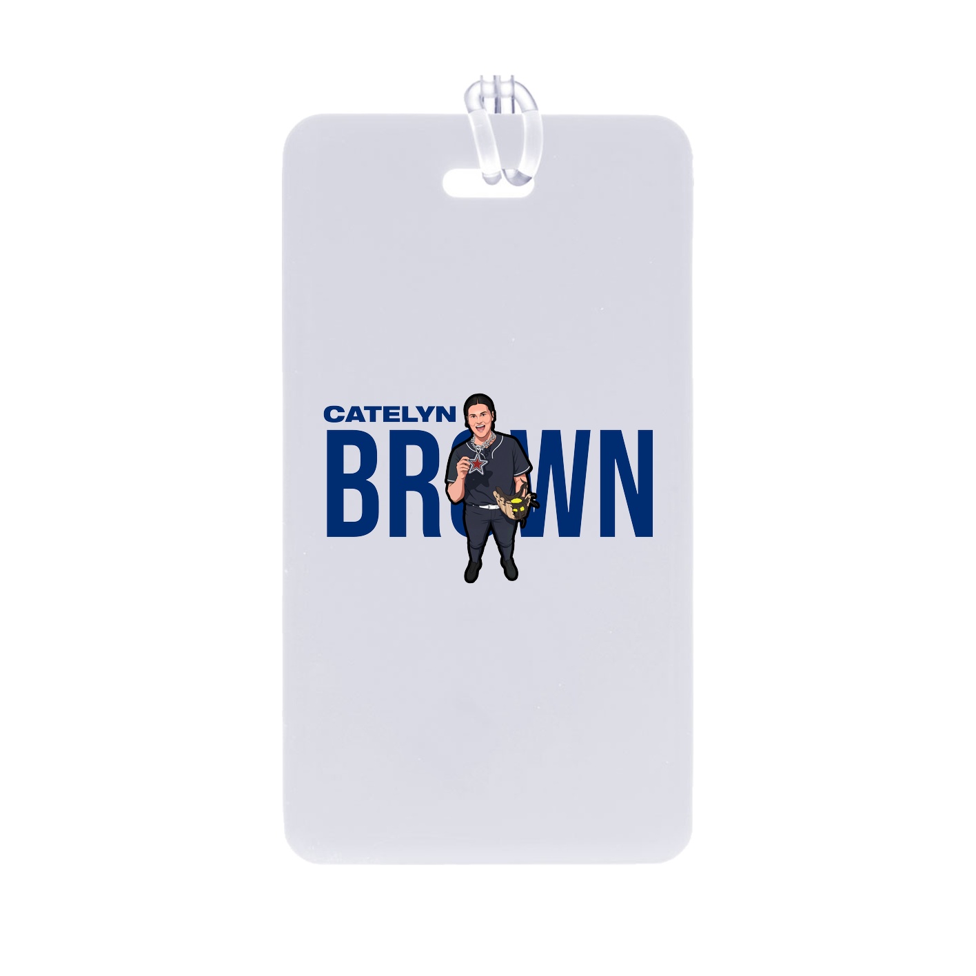 Bag Tag — Player Name in Classic