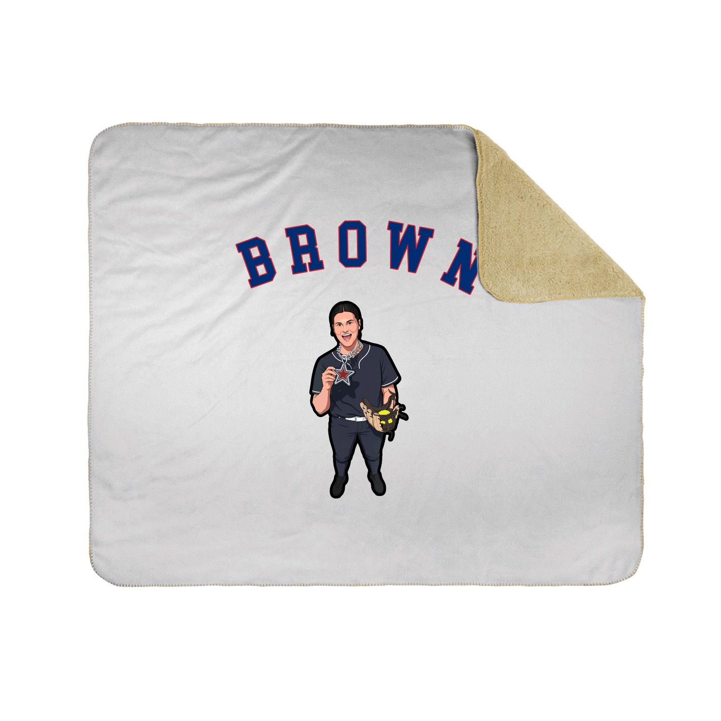 Throw Blanket — Shirsey Arch in White