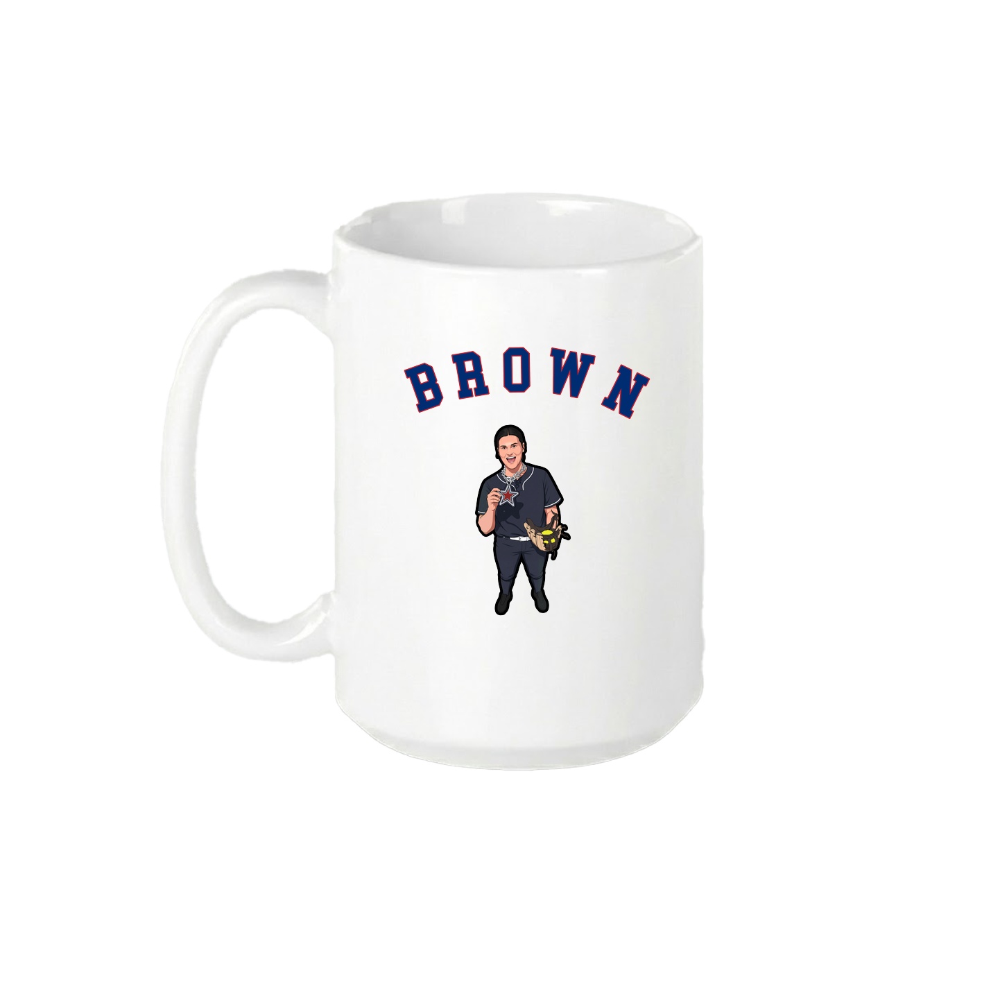 15oz Coffee Mug — Shirsey Arch in White