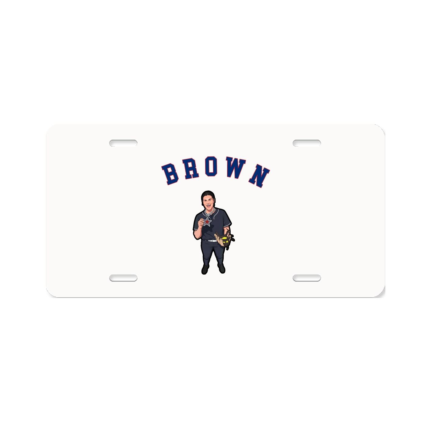 License Plate — Shirsey Arch in Classic