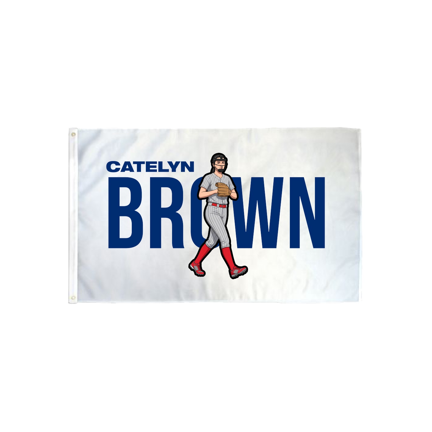 3x5 Flag — Player Name in Classic