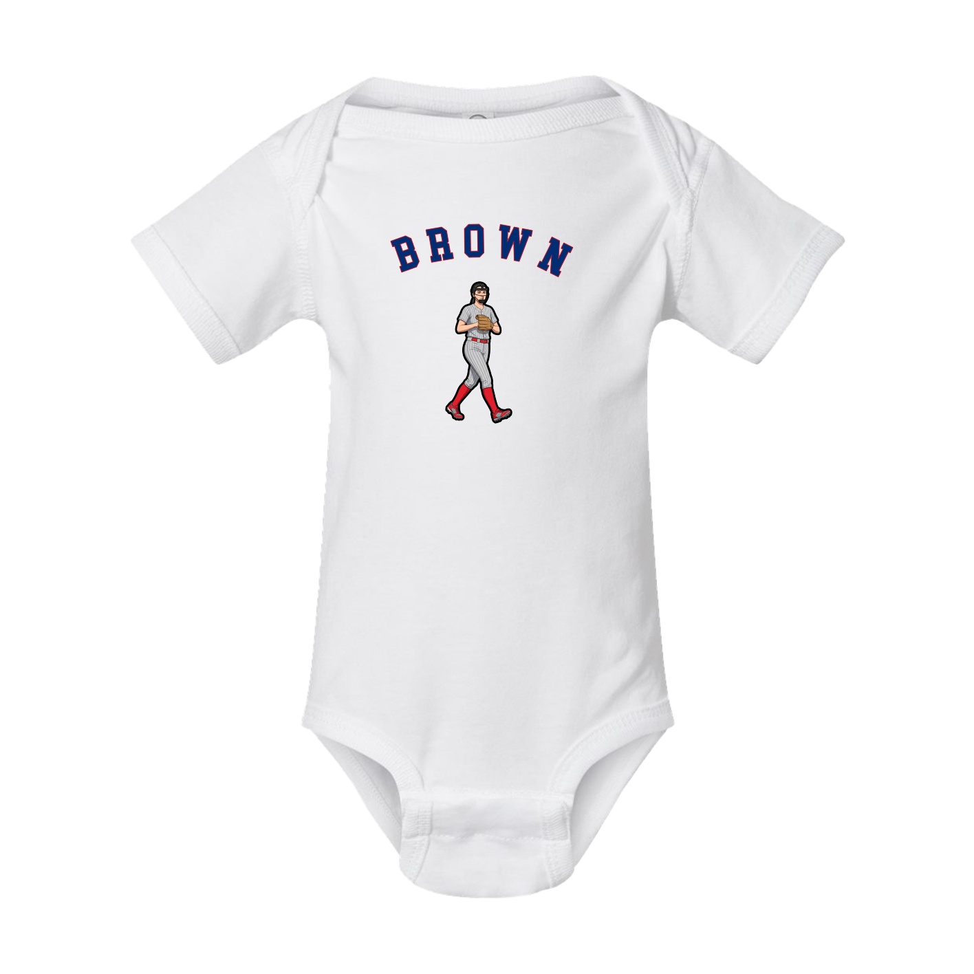 Baby Onesie — Shirsey Arch in White