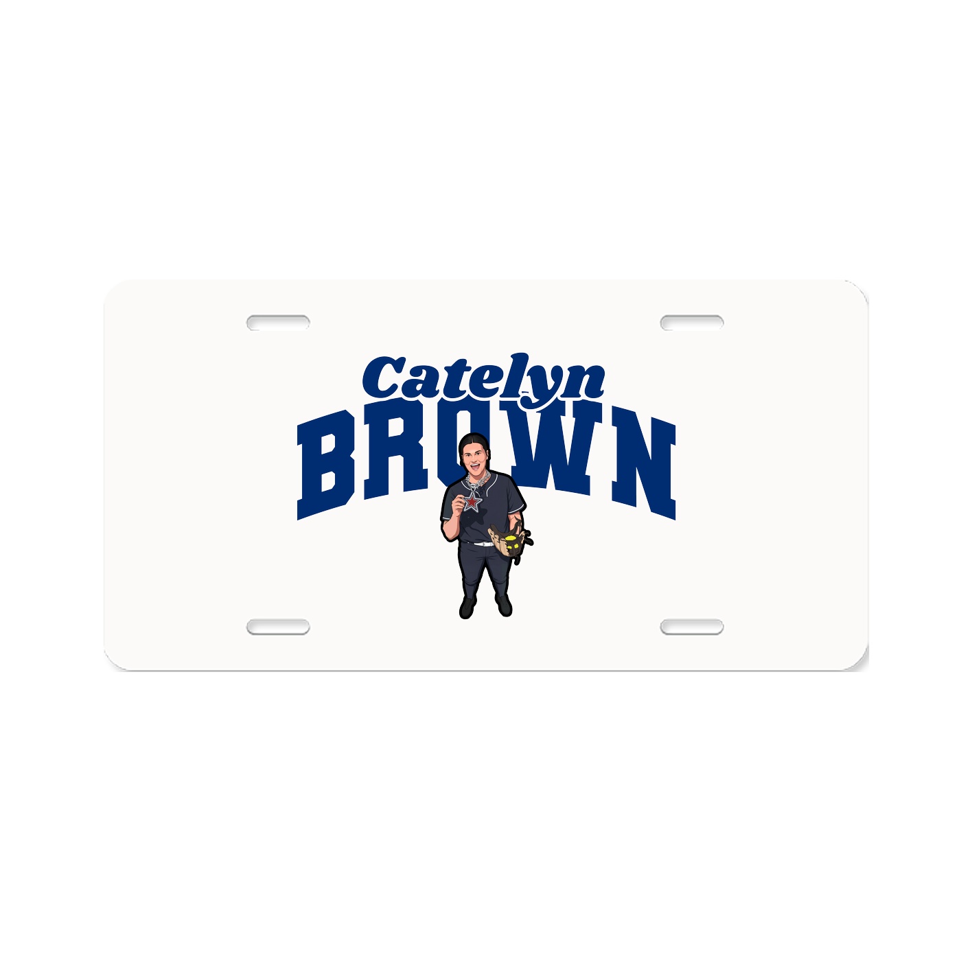 License Plate — Signature Arch in Classic