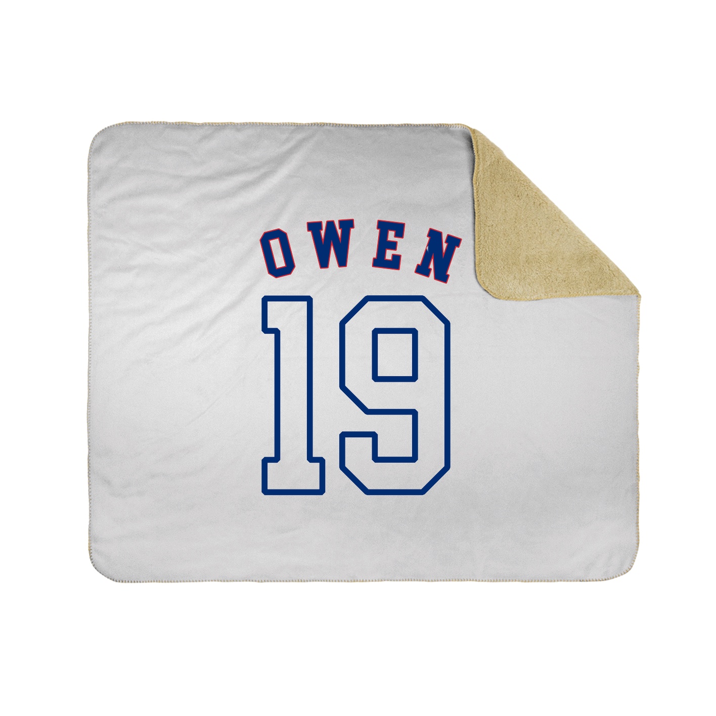 Throw Blanket — Shirsey Arch in White