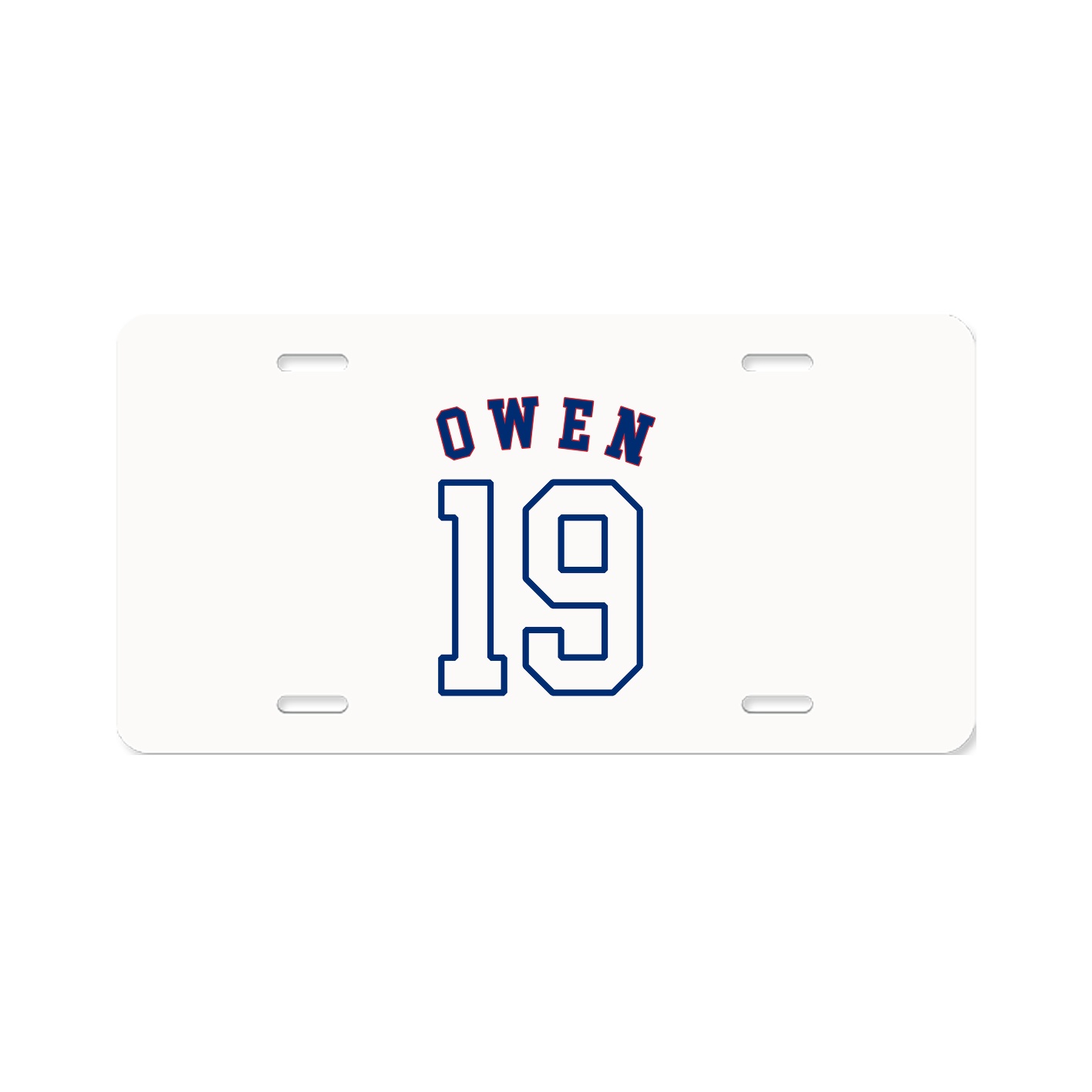 License Plate — Shirsey Arch in Classic