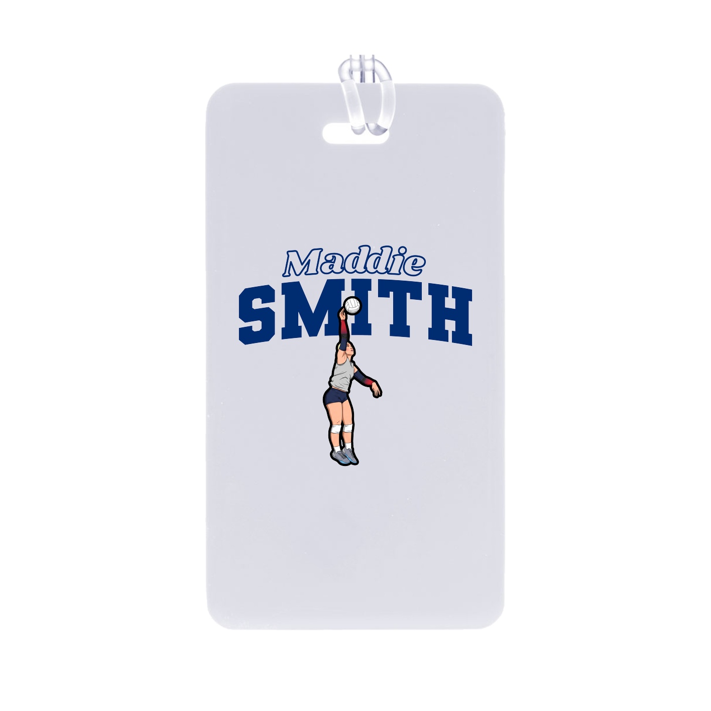Bag Tag — Name Arch in Classic