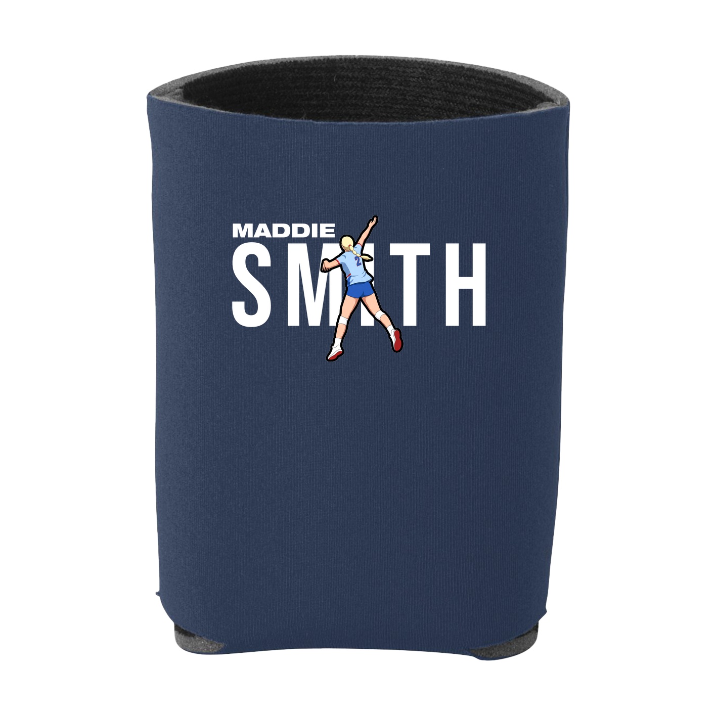 Can Holder — Player Name in Navy