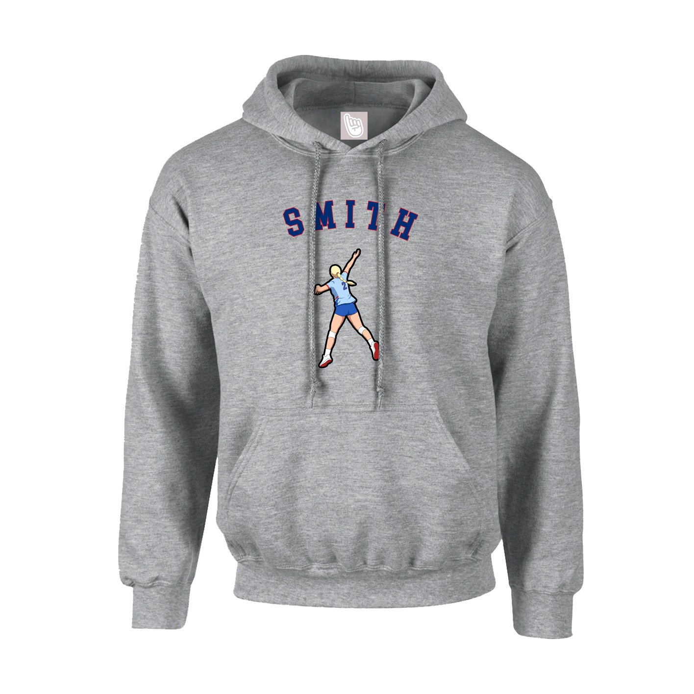 Youth Hoodie — Shirsey Arch in Grey