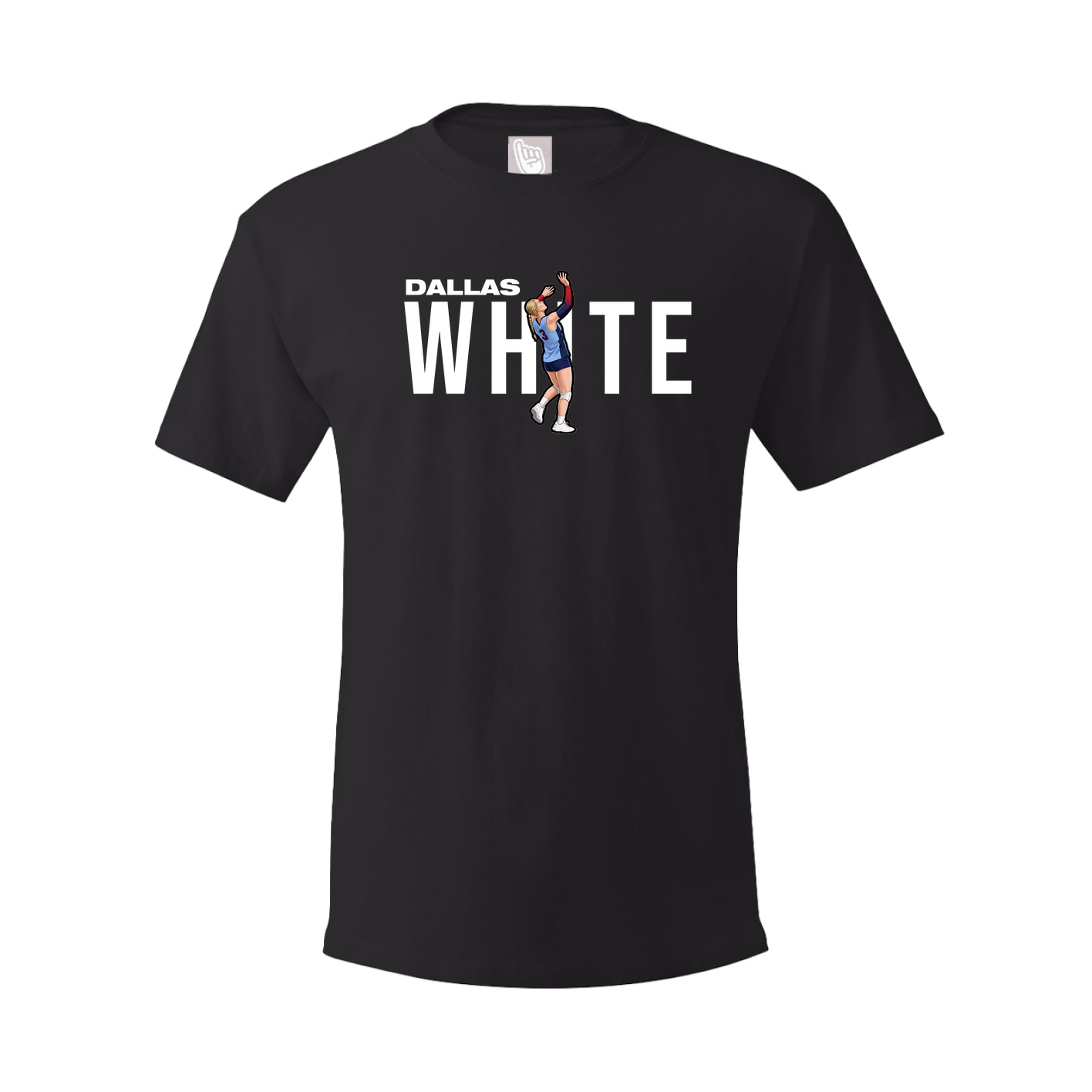 Youth Tee — Player Name in Black