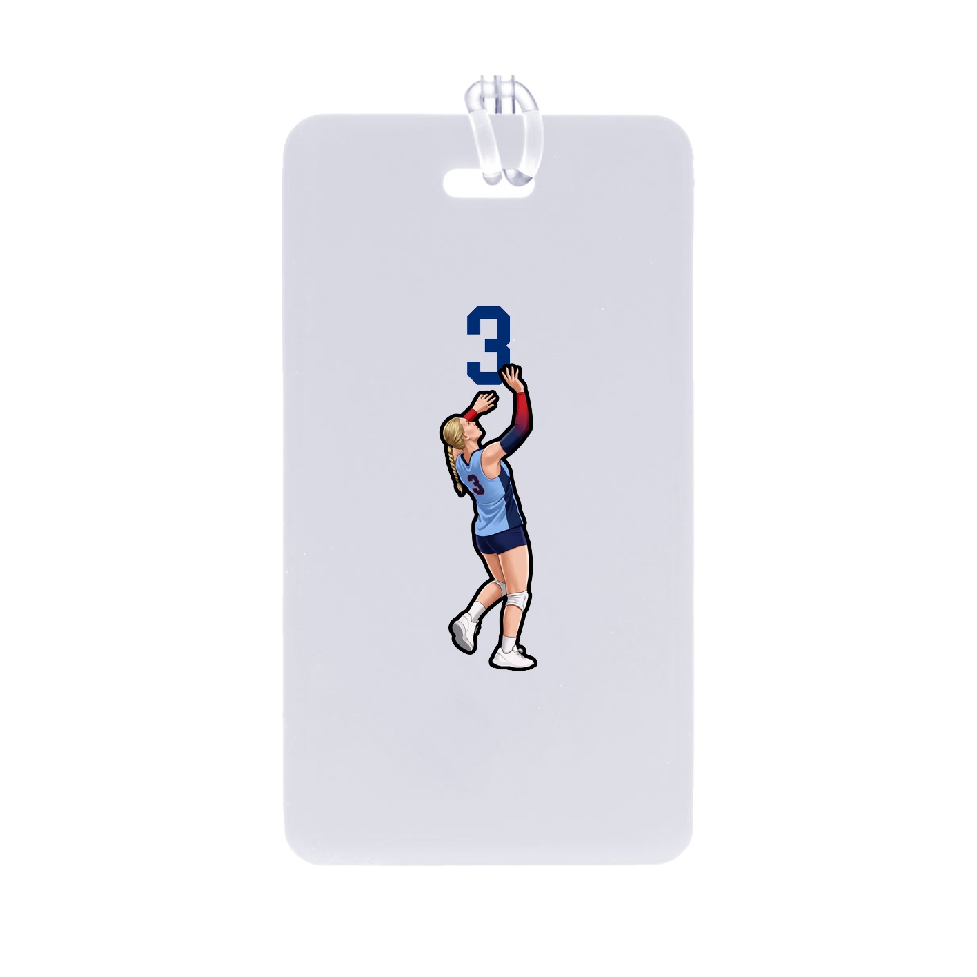 Bag Tag — Number Top in Classic