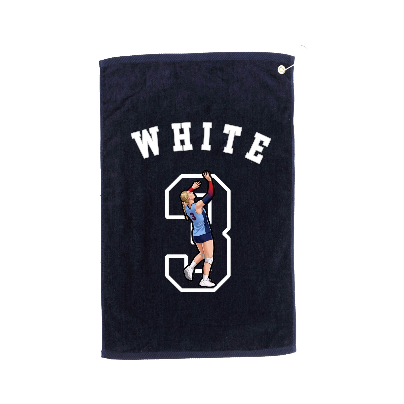 Golf Towel — Shirsey Arch in Navy