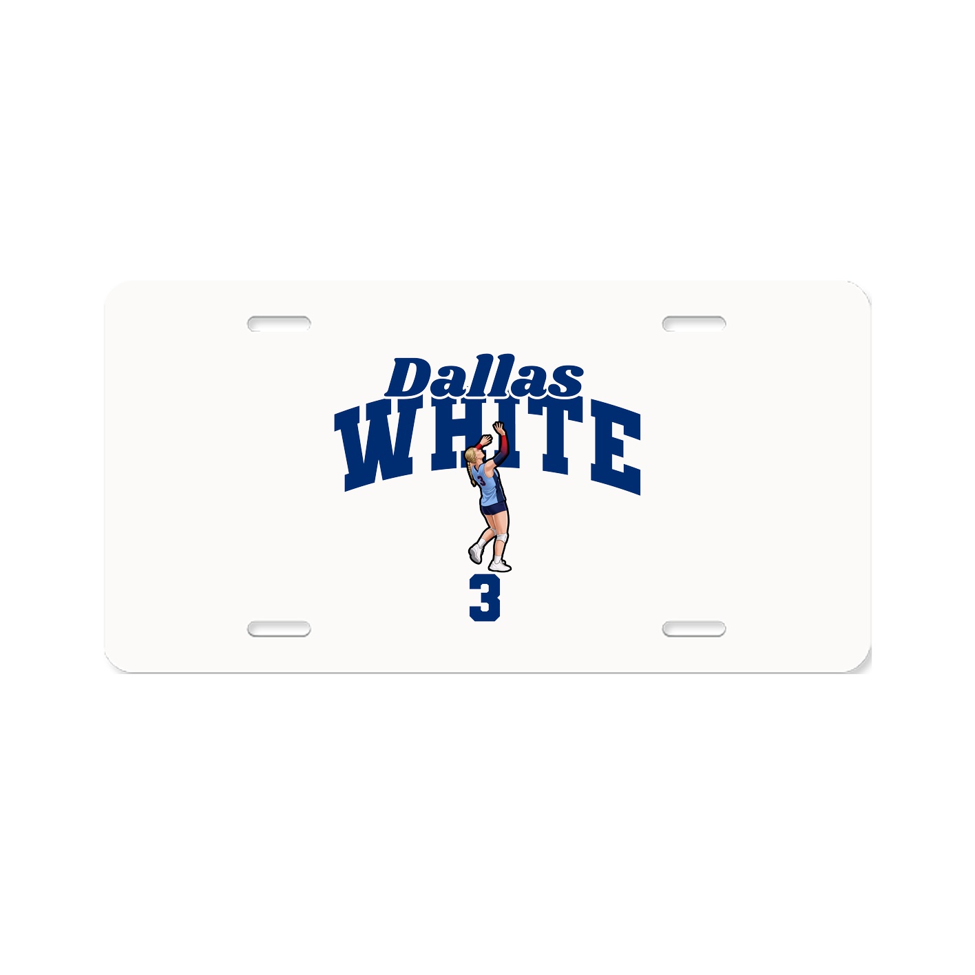 License Plate — Signature Arch in Classic