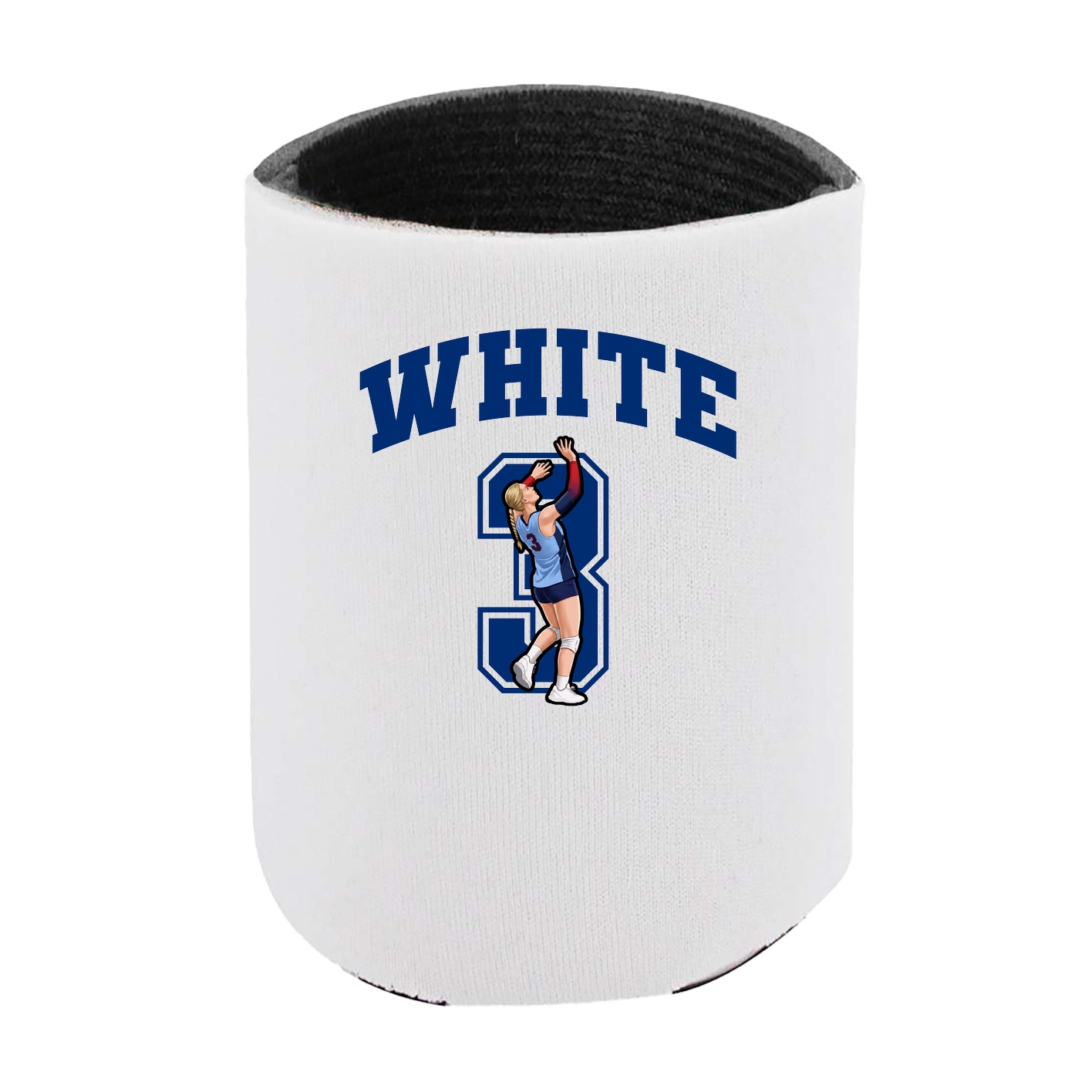 Can Holder — Number in White