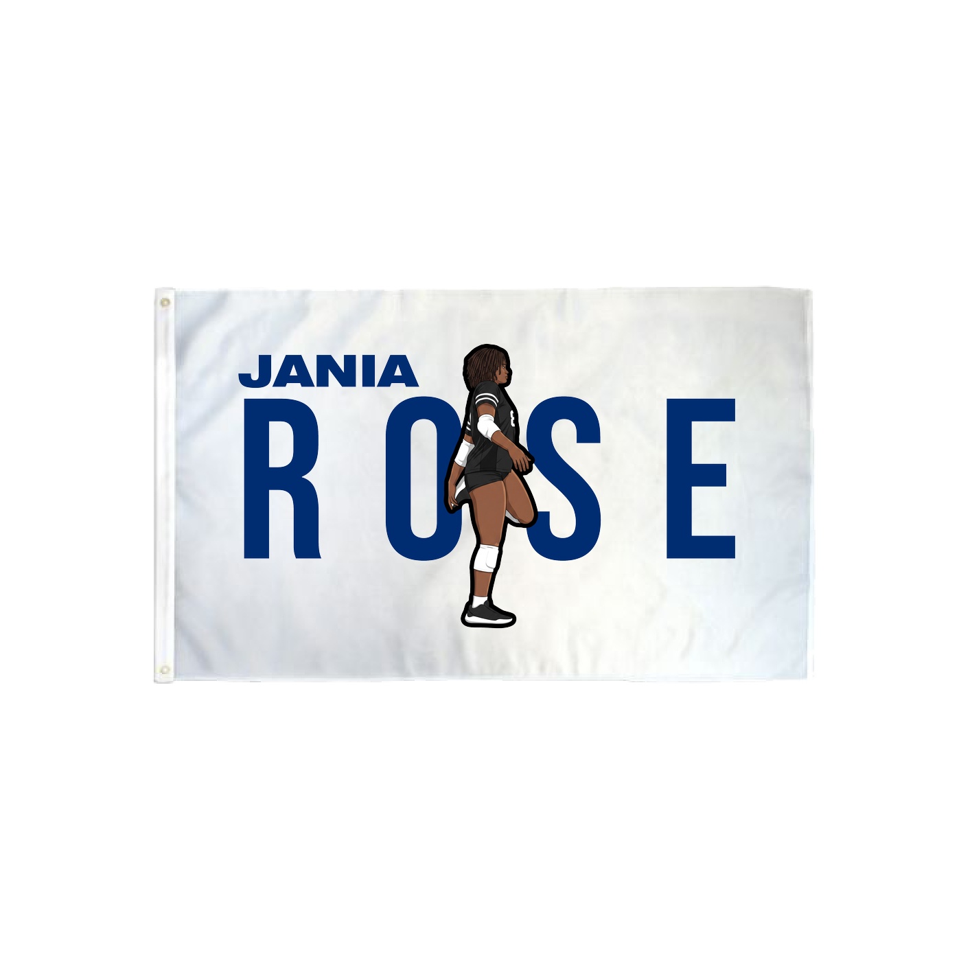 3x5 Flag — Player Name in Classic