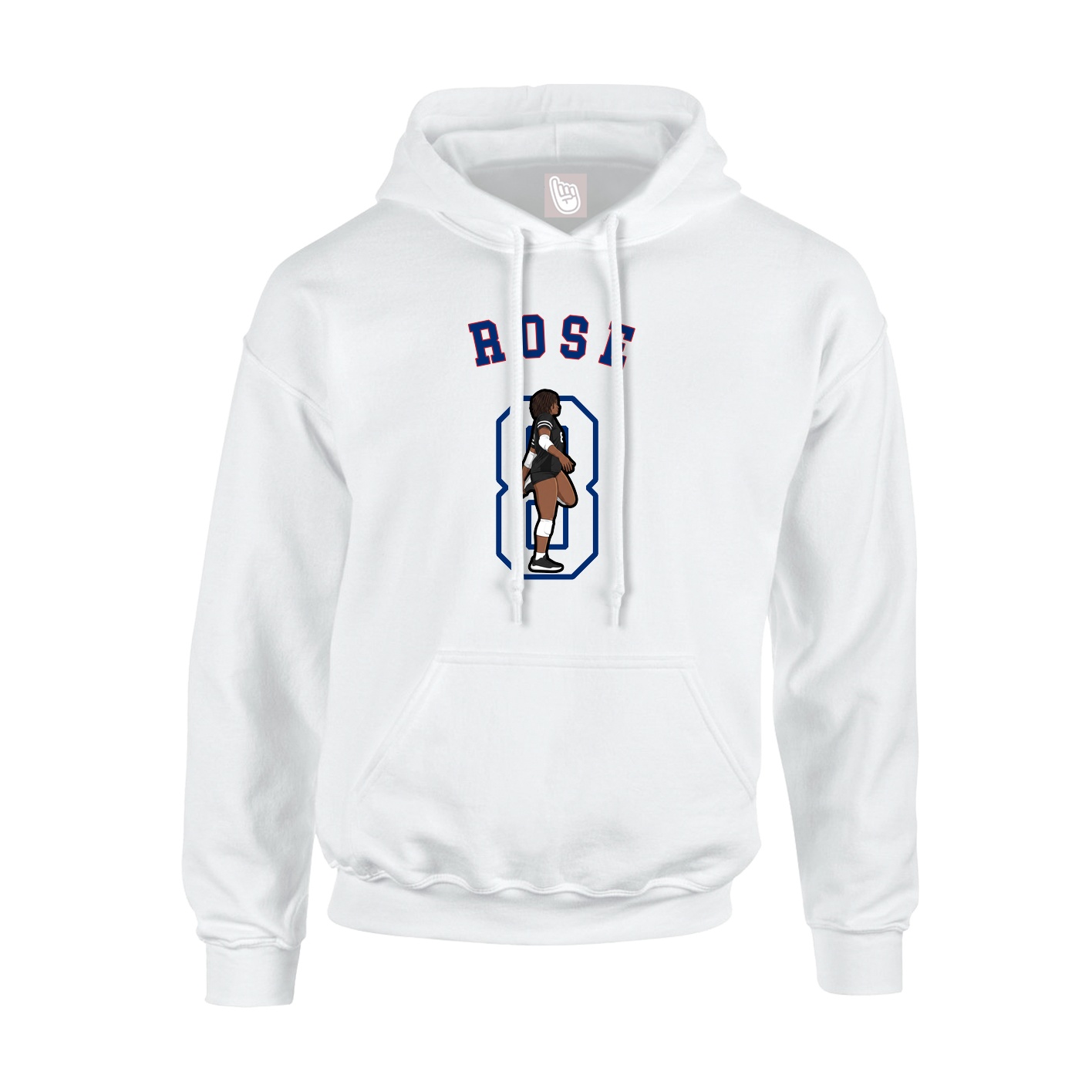 Youth Hoodie — Shirsey Arch in White