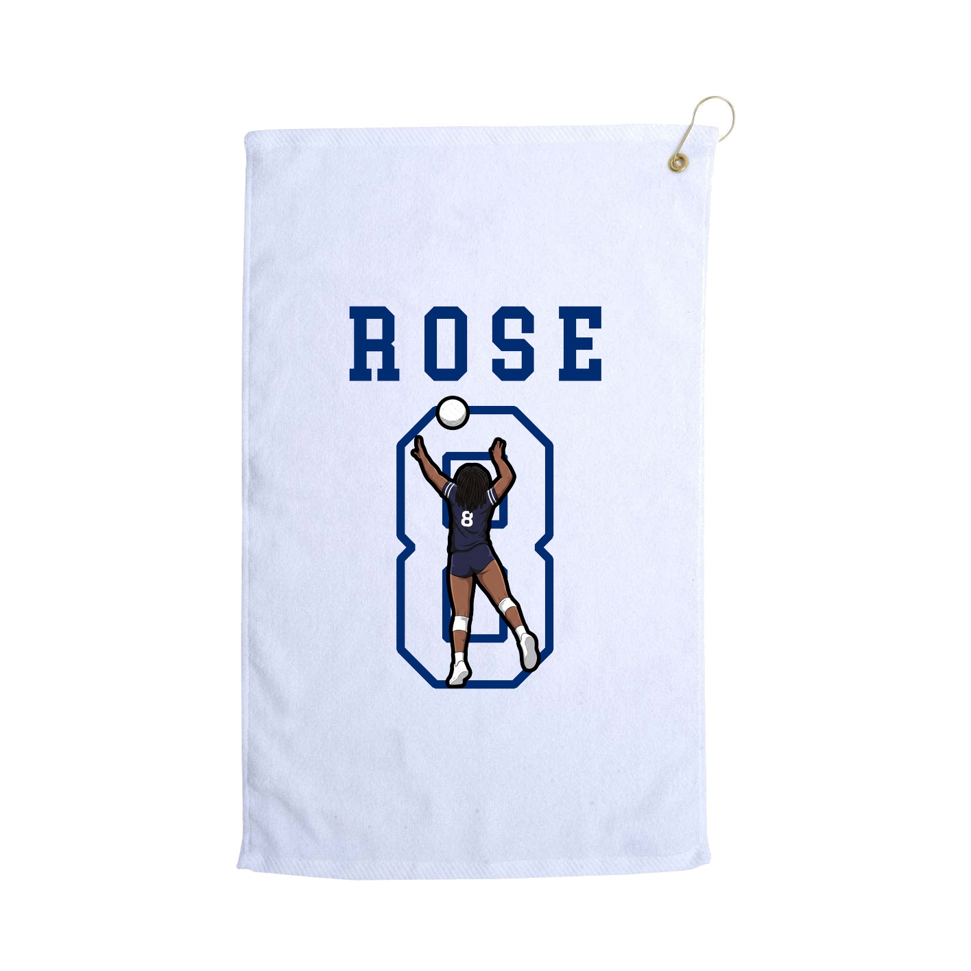 Golf Towel — Shirsey in White