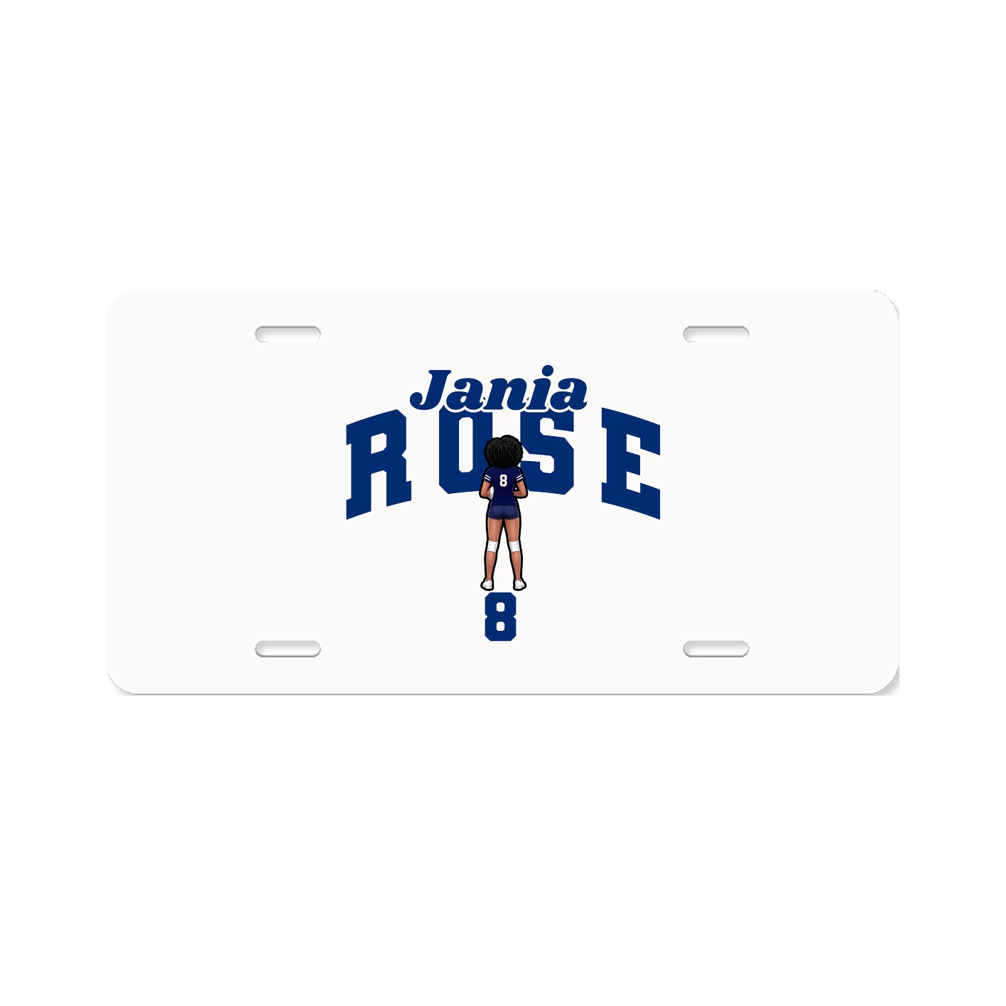 License Plate — Signature Arch in Classic