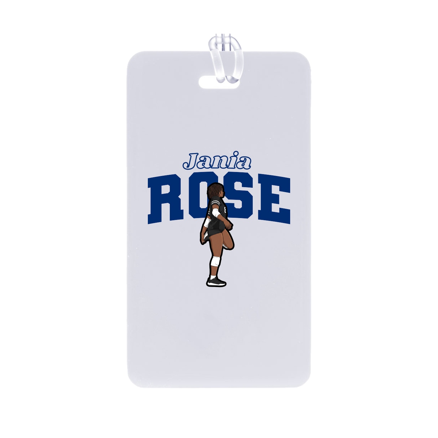 Bag Tag — Name Arch in Classic
