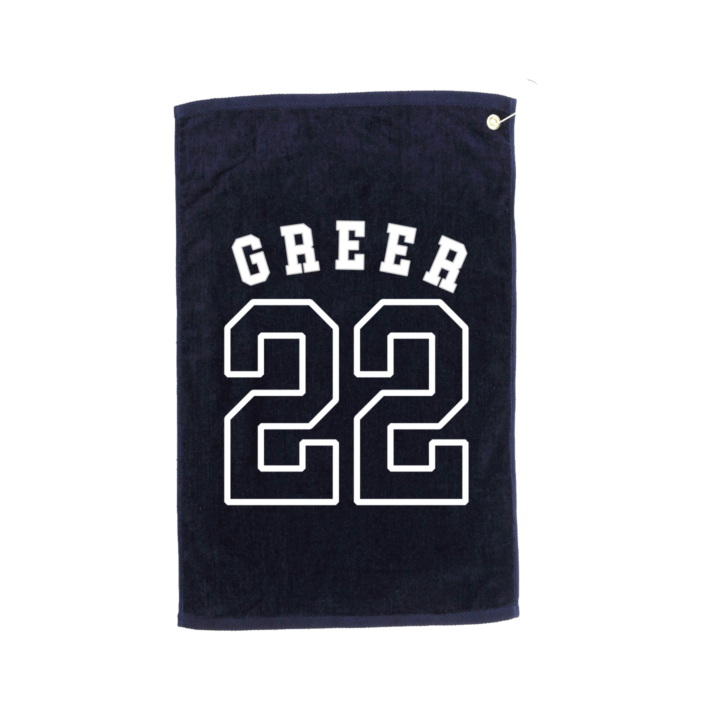 Golf Towel — Shirsey Arch in Navy
