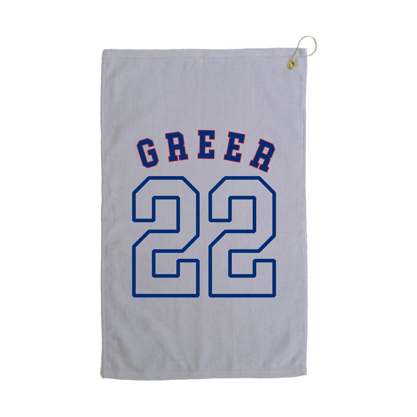 Golf Towel — Shirsey Arch in Grey