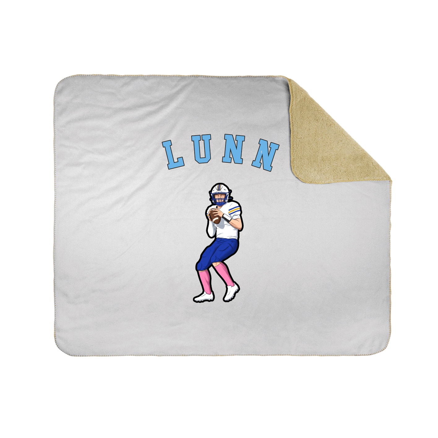 Throw Blanket — Shirsey Arch in White