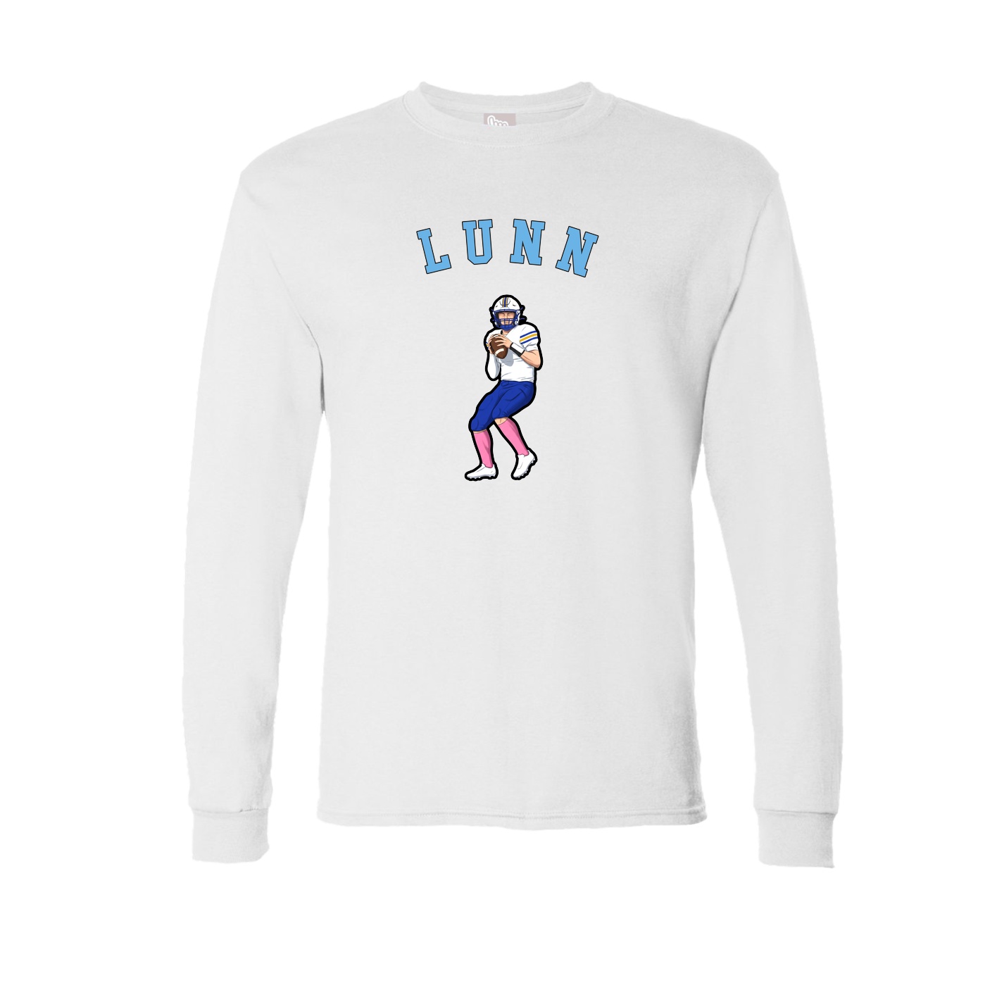 Long Sleeve Tee — Shirsey Arch in White