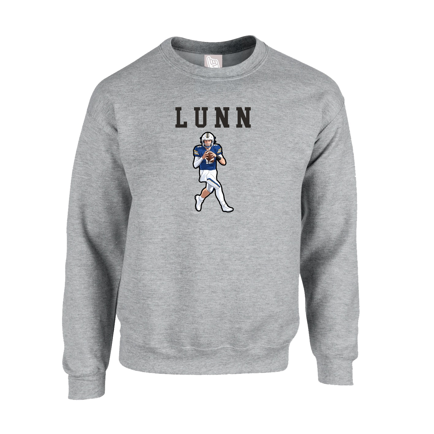 Fleece Crew — Shirsey in Grey