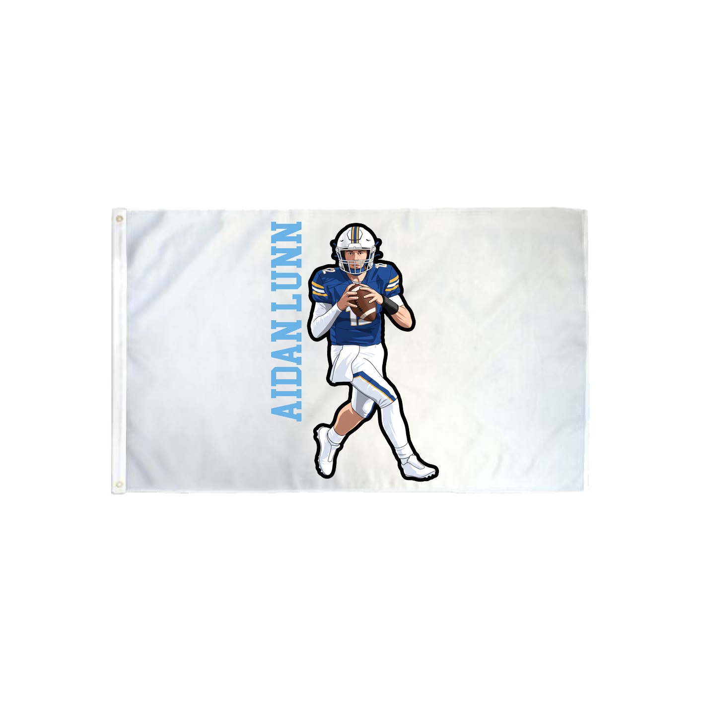 3x5 Flag — Name Vertical in Classic