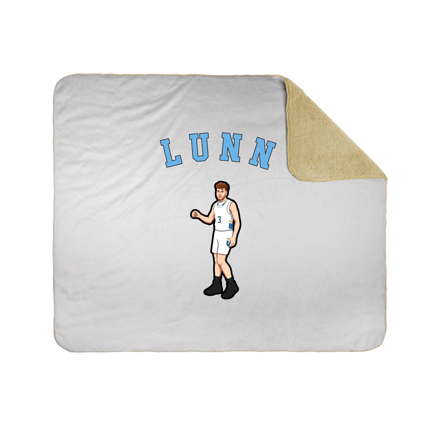 Throw Blanket — Shirsey Arch in White