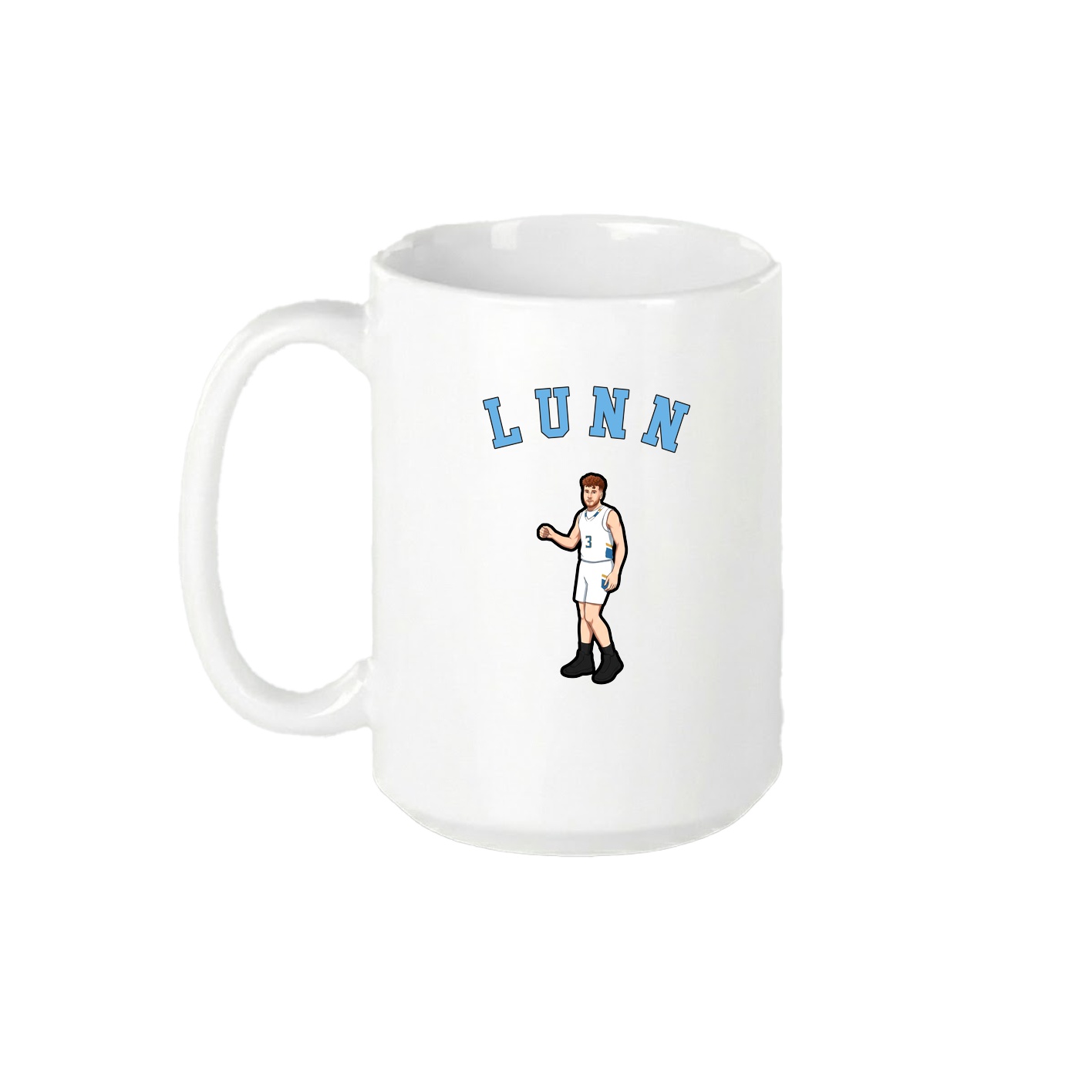 15oz Coffee Mug — Shirsey Arch in White