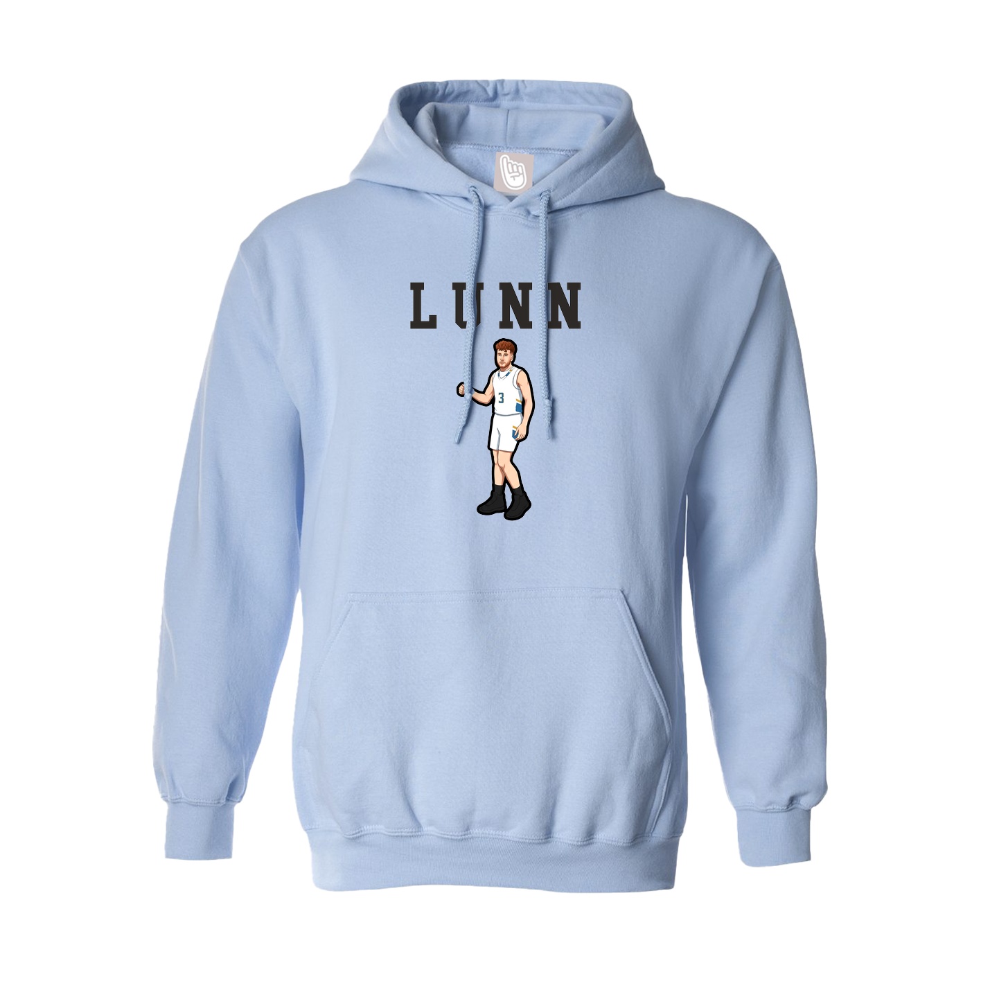 Hoodie — Shirsey in Light Blue