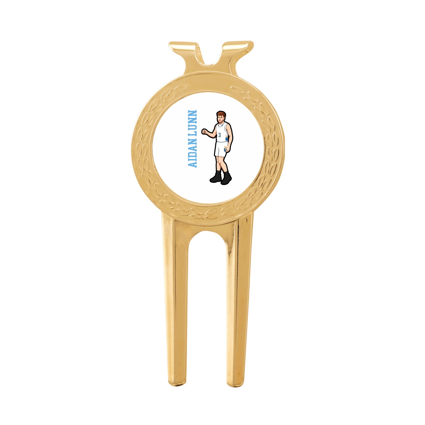 Divot Tool with Ball Marker — Name Vertical in Classic