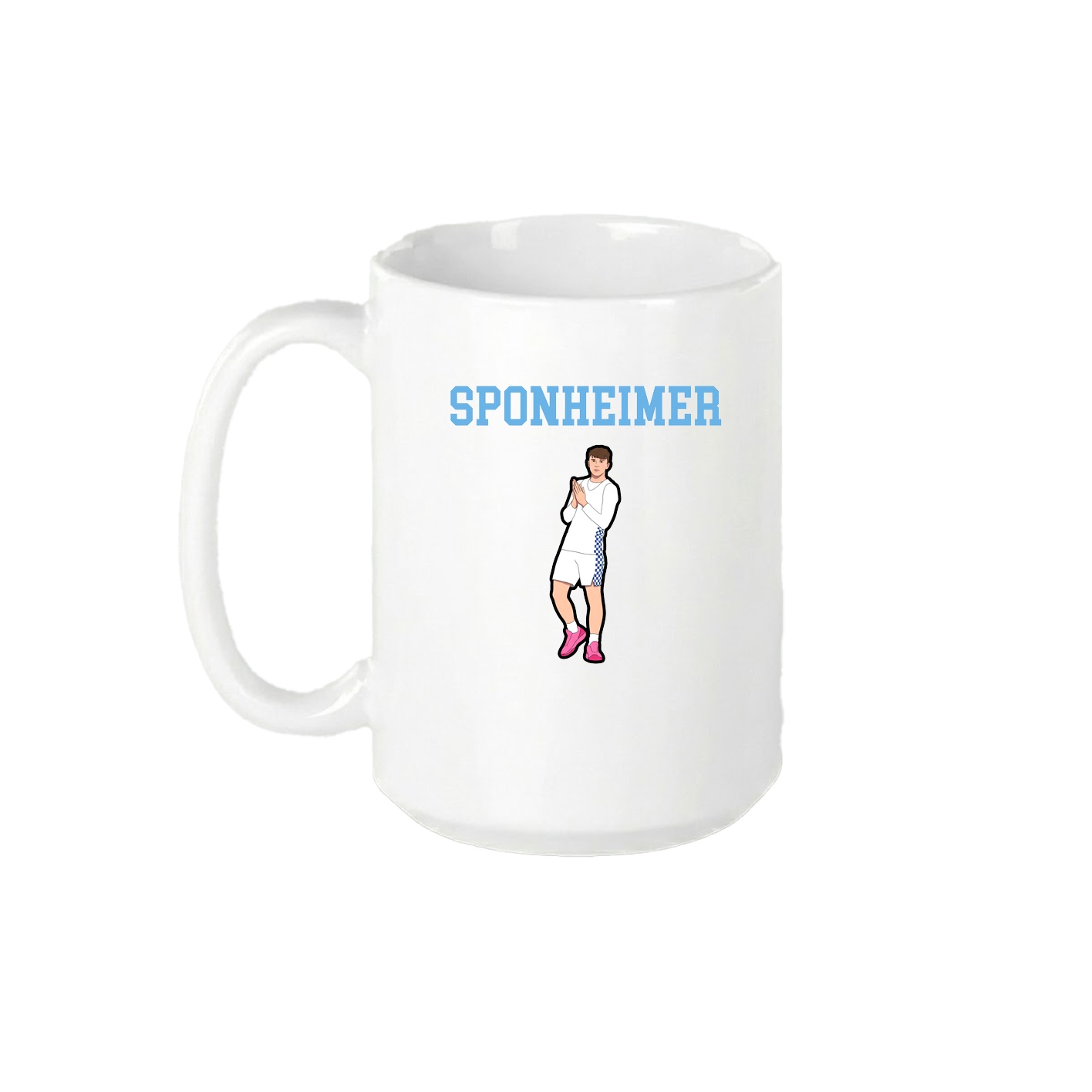 15oz Coffee Mug — Shirsey in White
