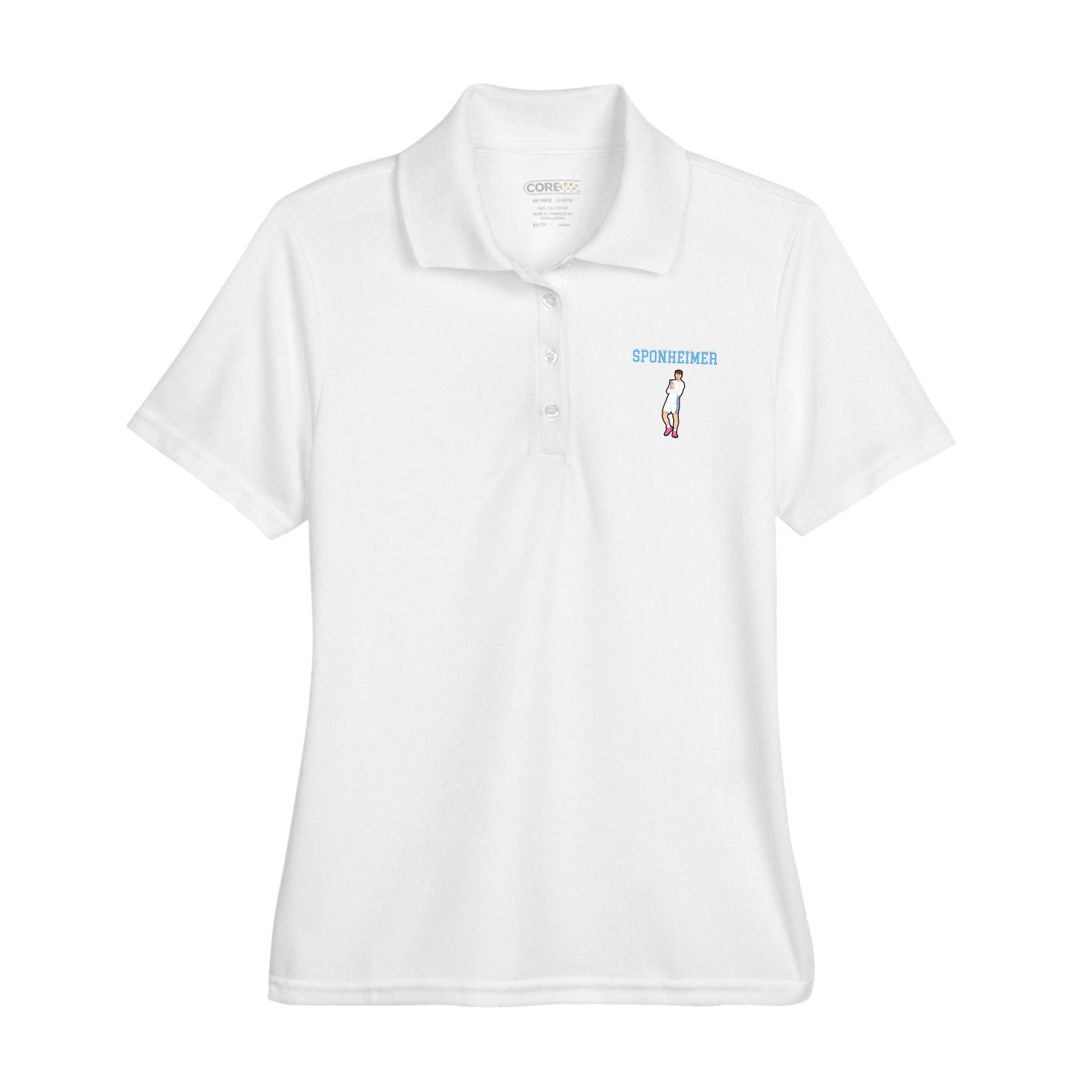 Womens Performance Polo — Shirsey in White