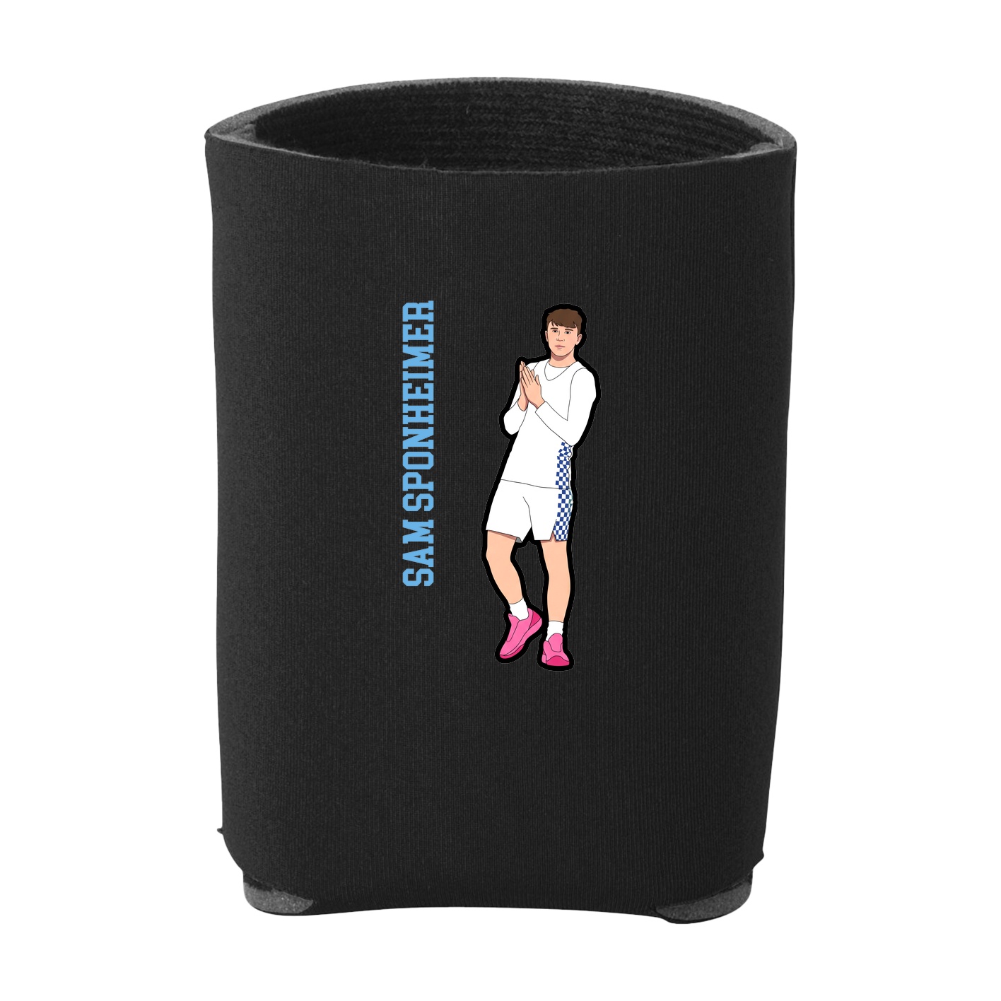 Can Holder — Name Vertical in Black