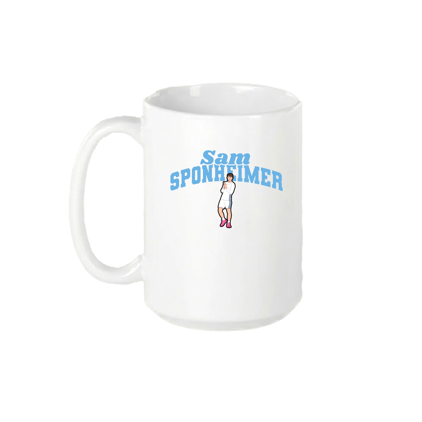 15oz Coffee Mug — Signature Arch in White