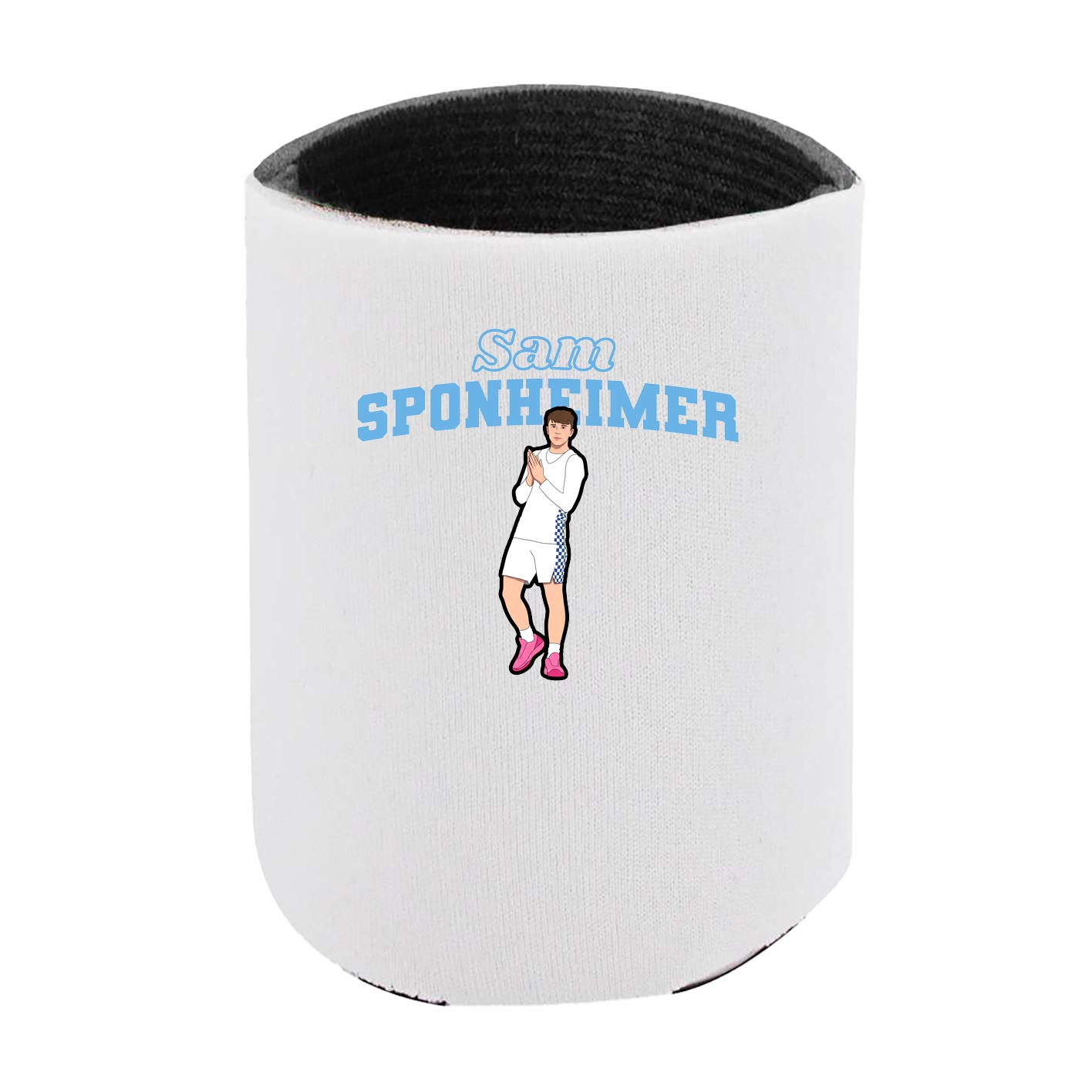 Can Holder — Name Arch in White